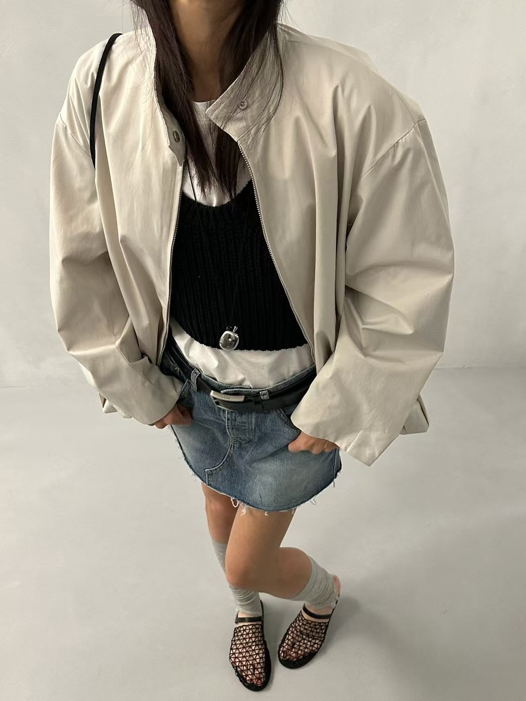 OVERSIZED BASIC DAILY JACKET