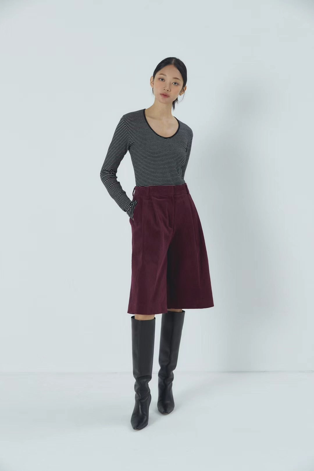 !!! EARLYBIRD - SPECIAL OFFER until Sunday!!! KNEE LENGHT CORDUROY SHORTS