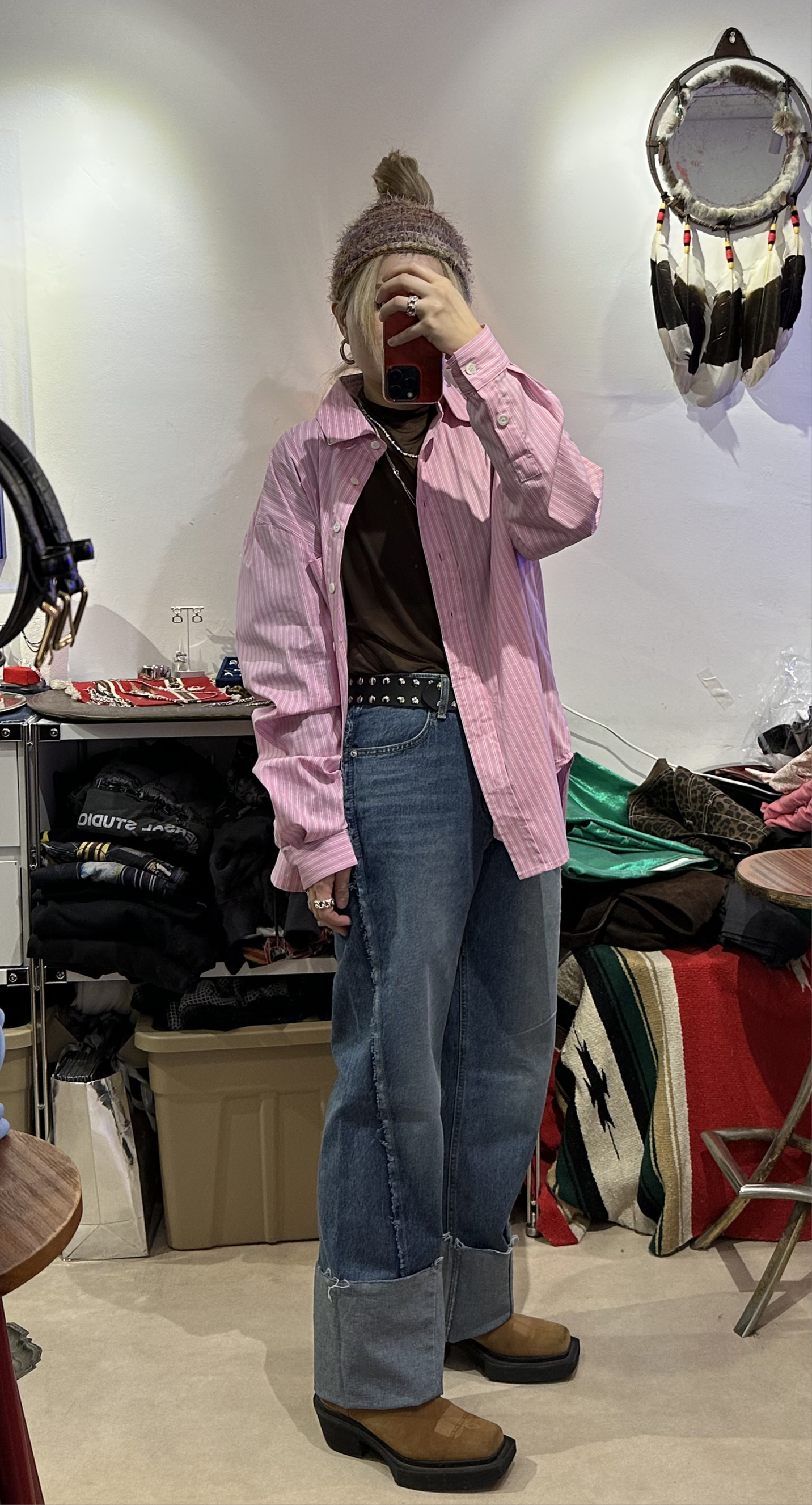 TWIST SEAM JEANS