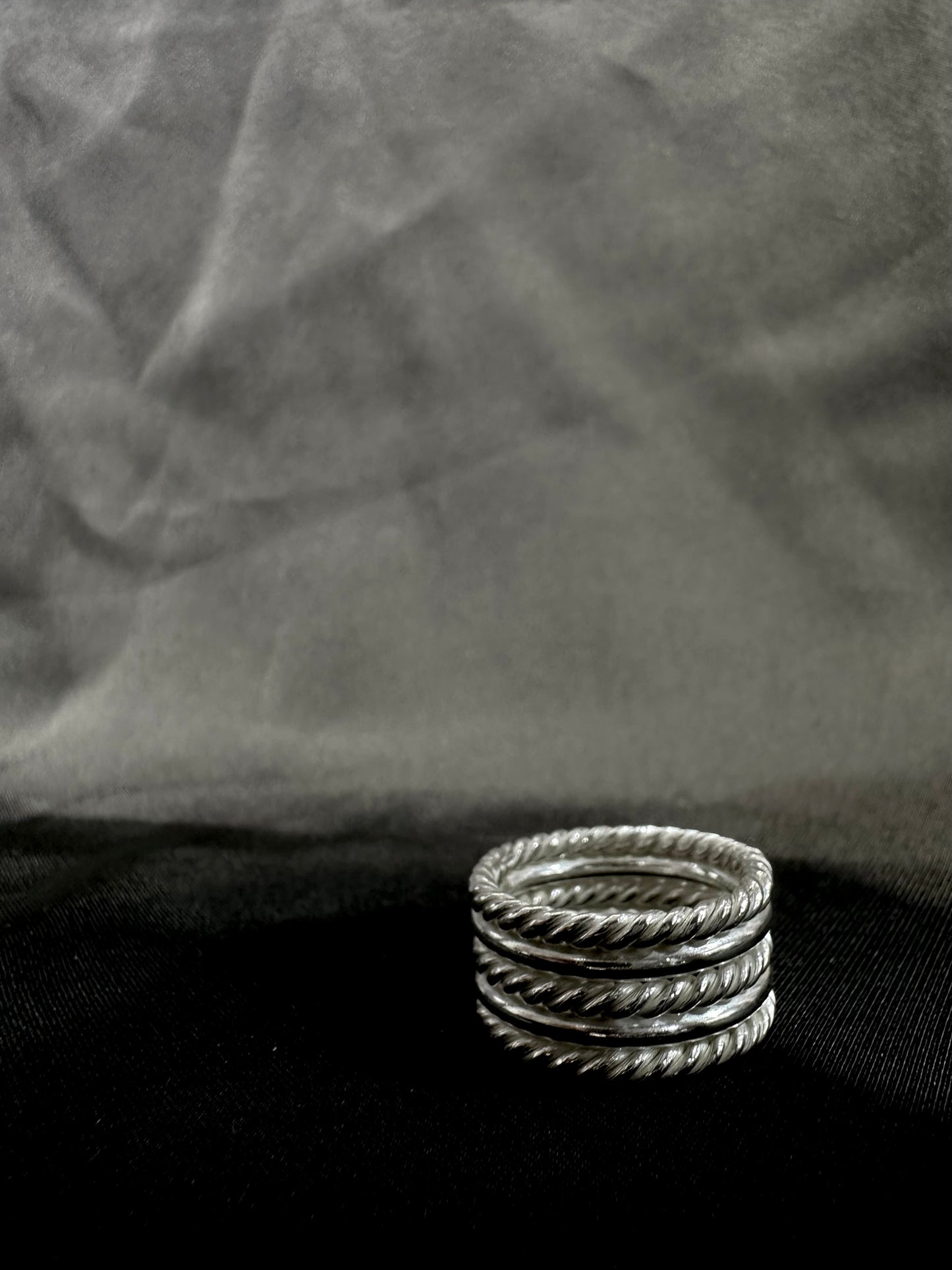 925 HANDMADE THICK TWIST RING