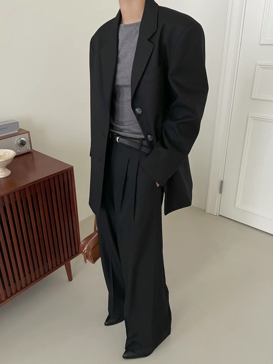 !!!LAST ORDER - SPECIAL OFFER until Sunday!!! FALL DUO PLEATED SUIT PANTS