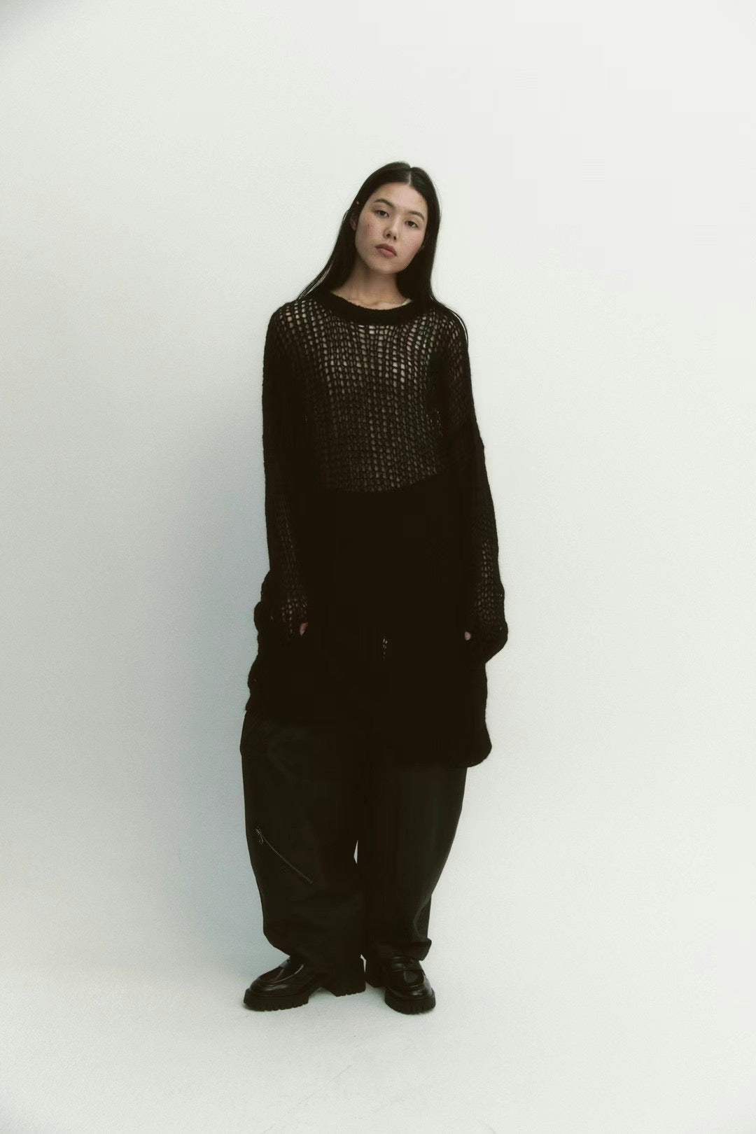 VERY LONG KNIT