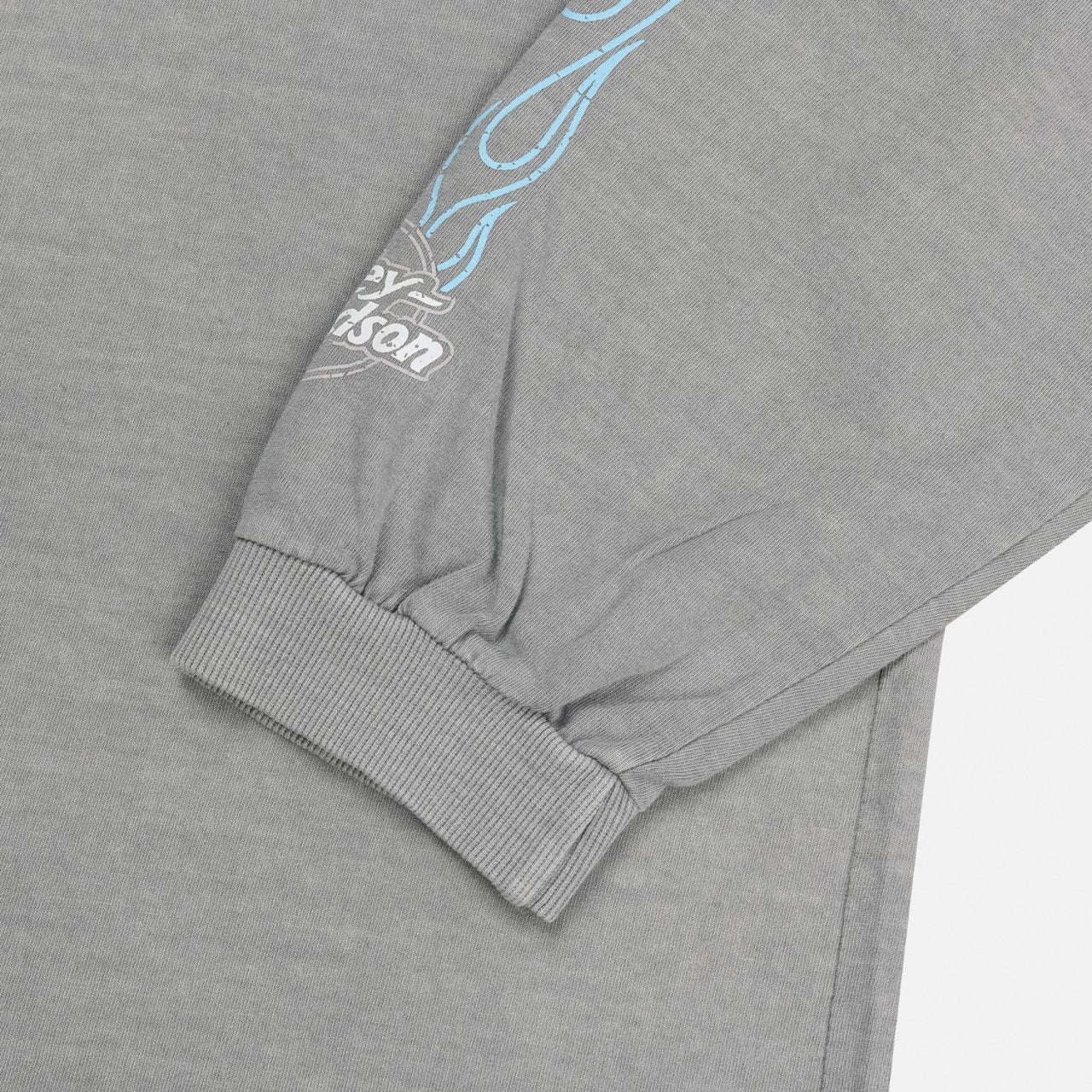 BLUE FLAME HARLEY PIG SHIBORI LONG SLEEVES