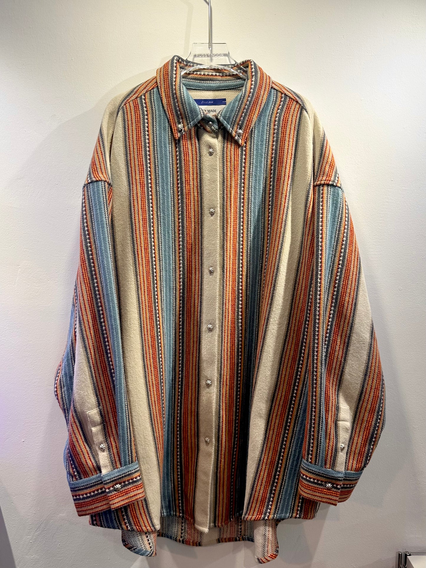 • FUSSY MADE • BOHO STRIPE SHIRT