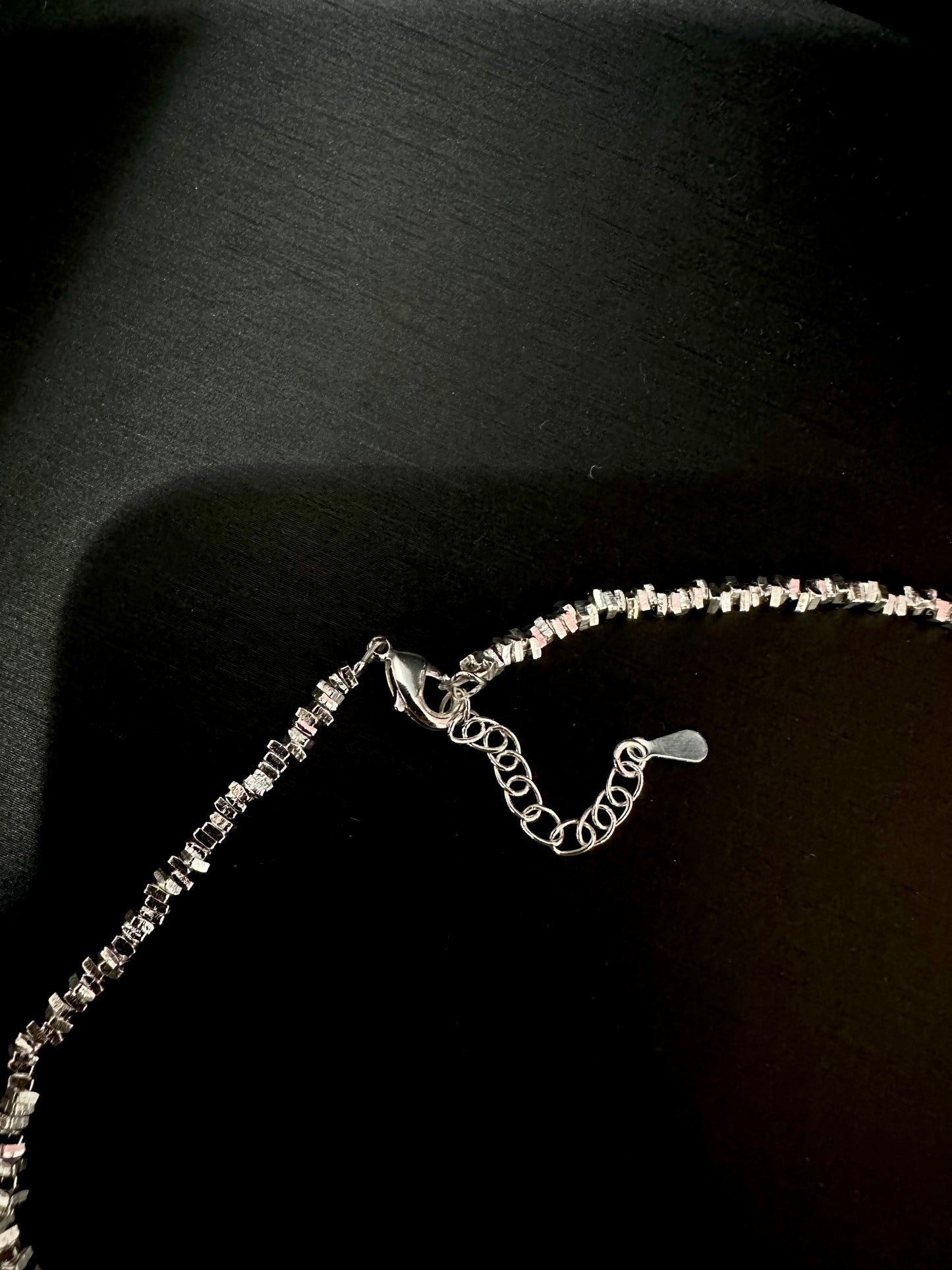 925 MIX SHAPED BEAD NECKLACE