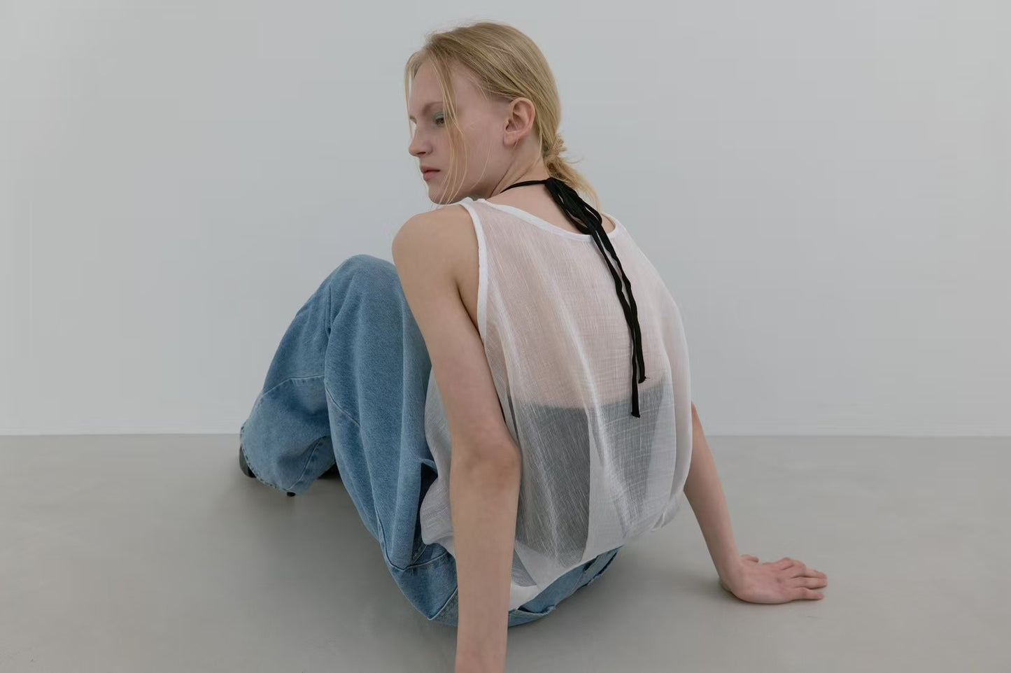 CLEAN BARREL JEANS