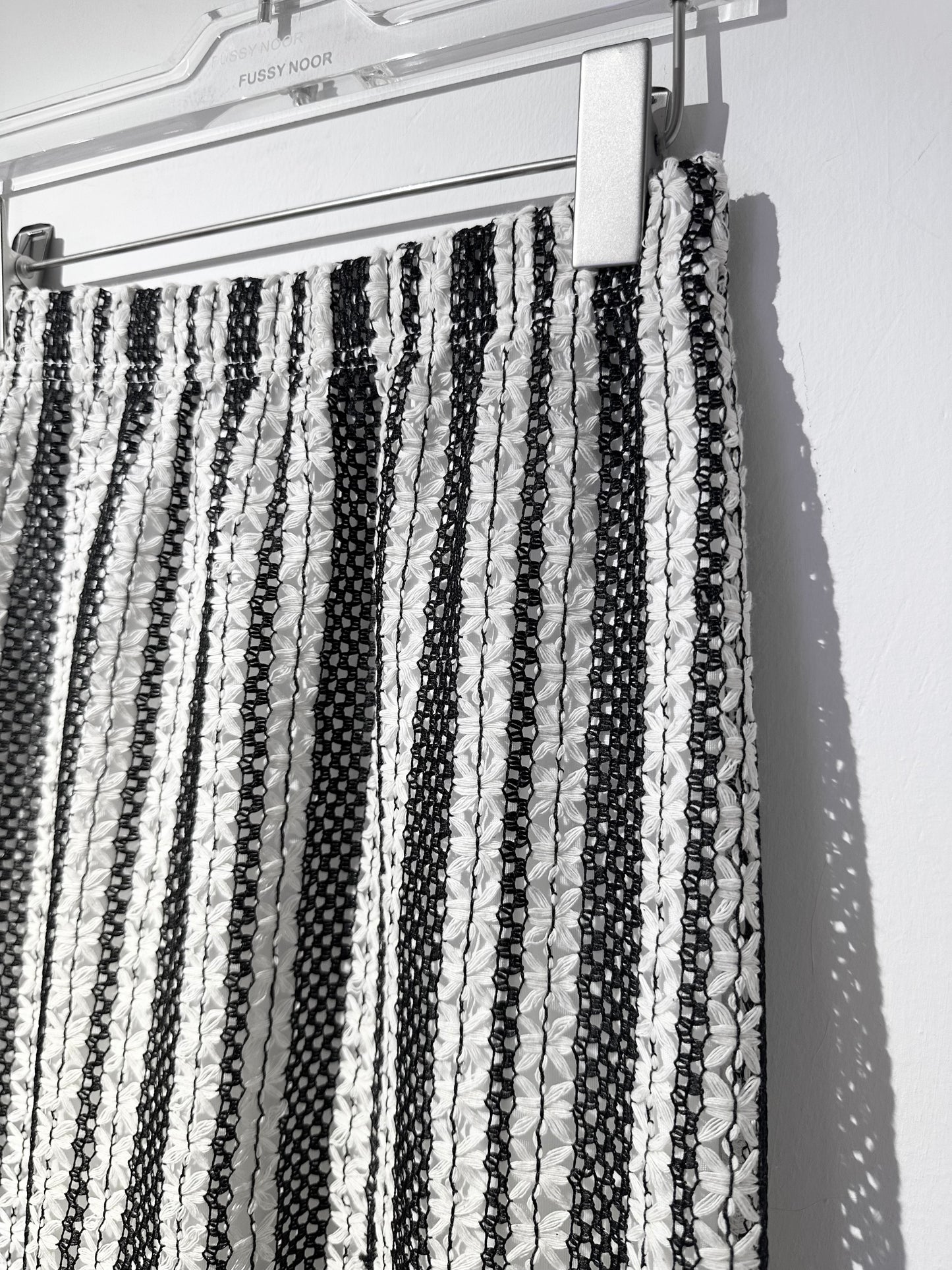 • FUSSY MADE • BKW CROSS KNIT SKIRT
