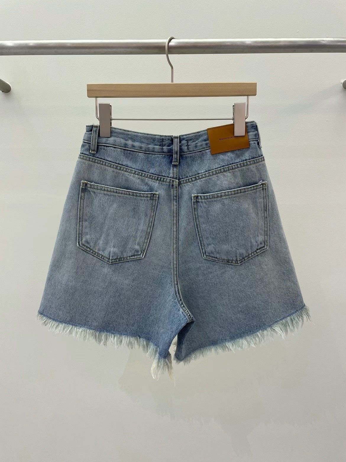 HIGH WAIST SOSO DENIM SHORTS