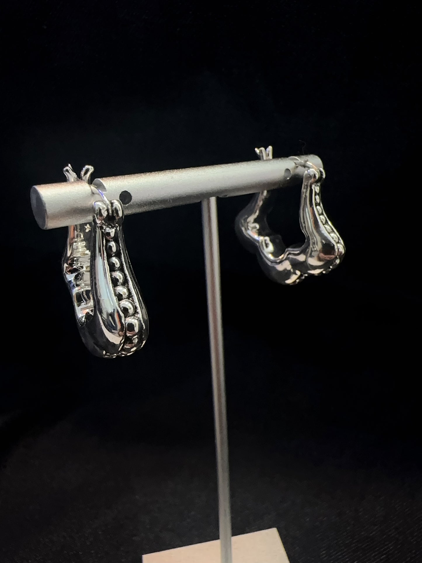 925 UNIQUE WAVES EARRINGS