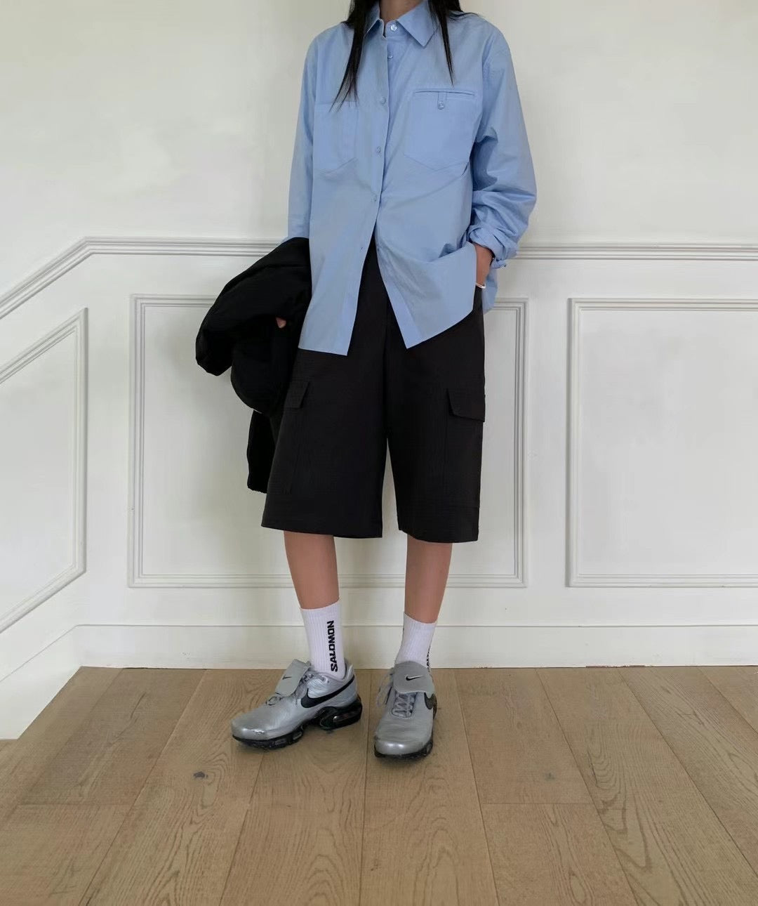 STRAIGHT CUT CHINO SHORTS