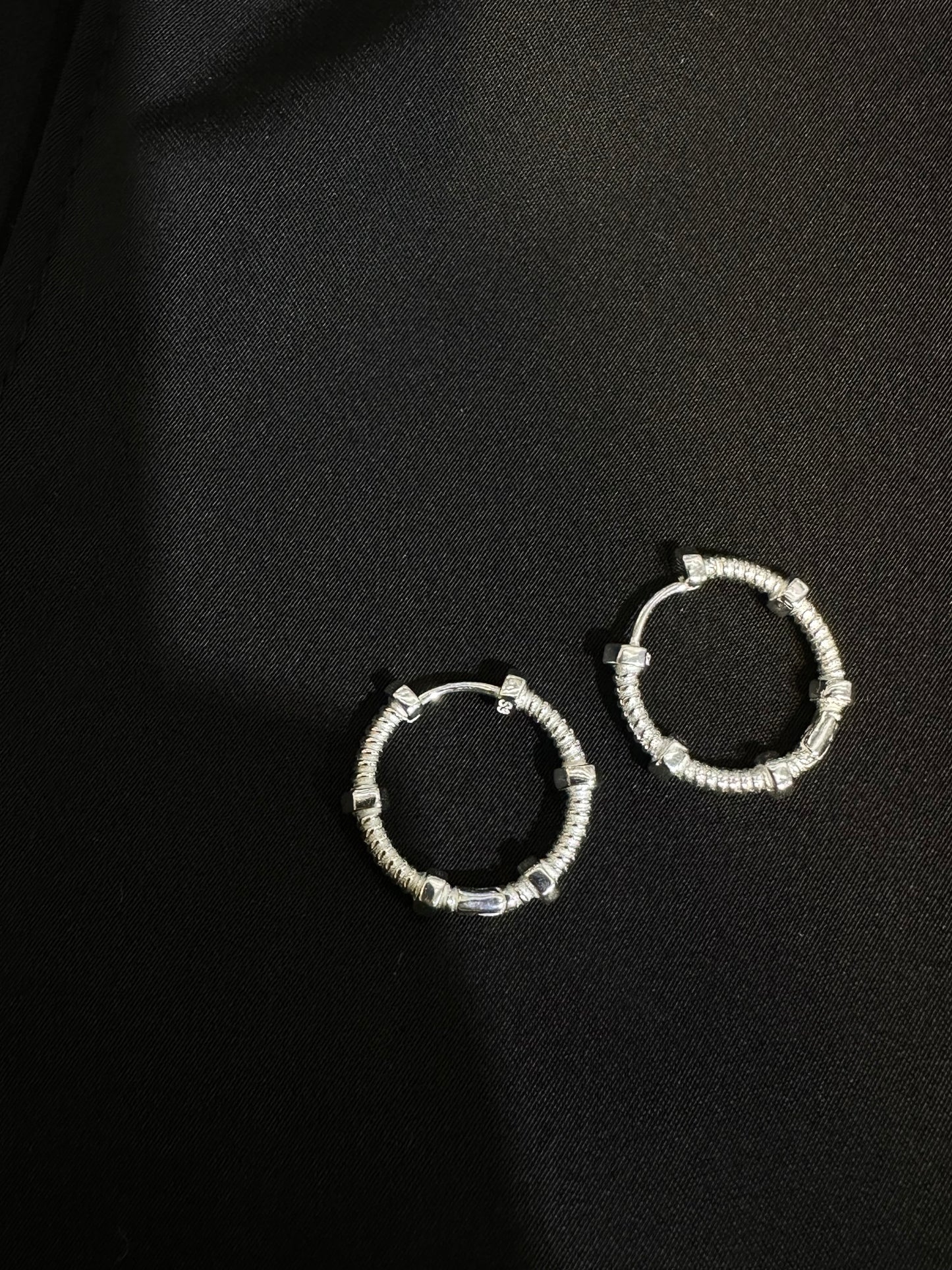 925 SCREW LOOP EARRINGS