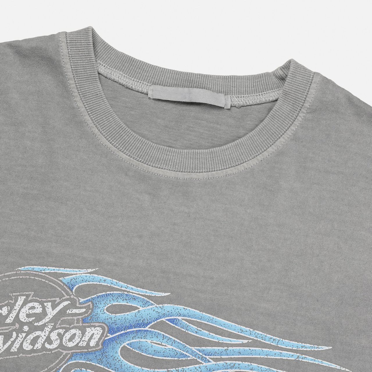 BLUE FLAME HARLEY PIG SHIBORI LONG SLEEVES
