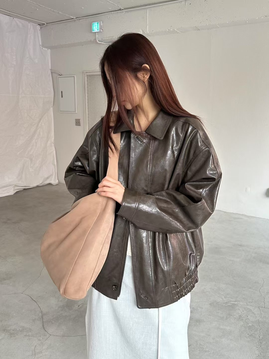 SHEEP LEATHER BAG