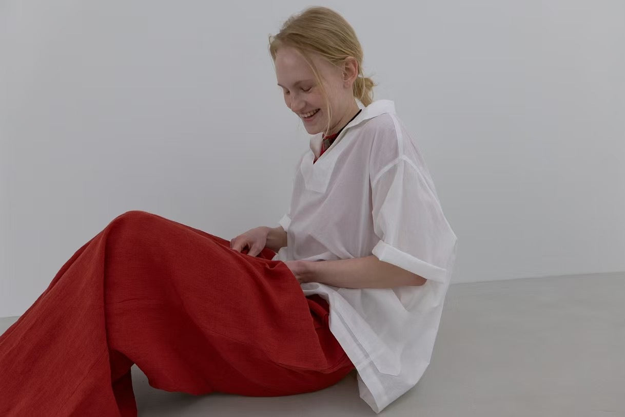 BREATHABLE LINEN PANTS