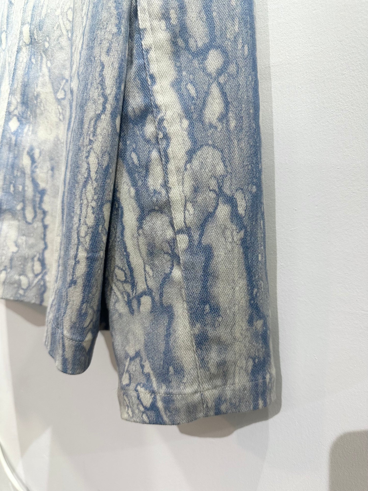• FUSSY MADE • BUBBLE BLEACHED TWILL JACKET