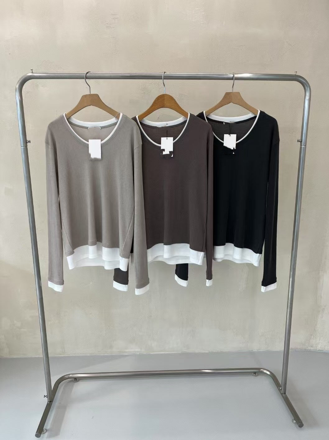 SPRING TWO LAYER LONG SLEEVES