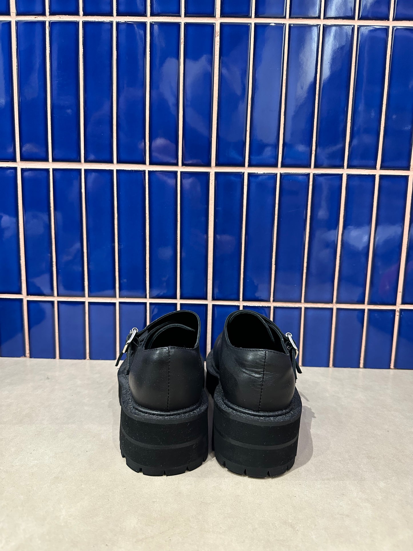 11.11 SPECIAL OFFER - MONK LEATHER SHOES ( CALF LEATHER )
