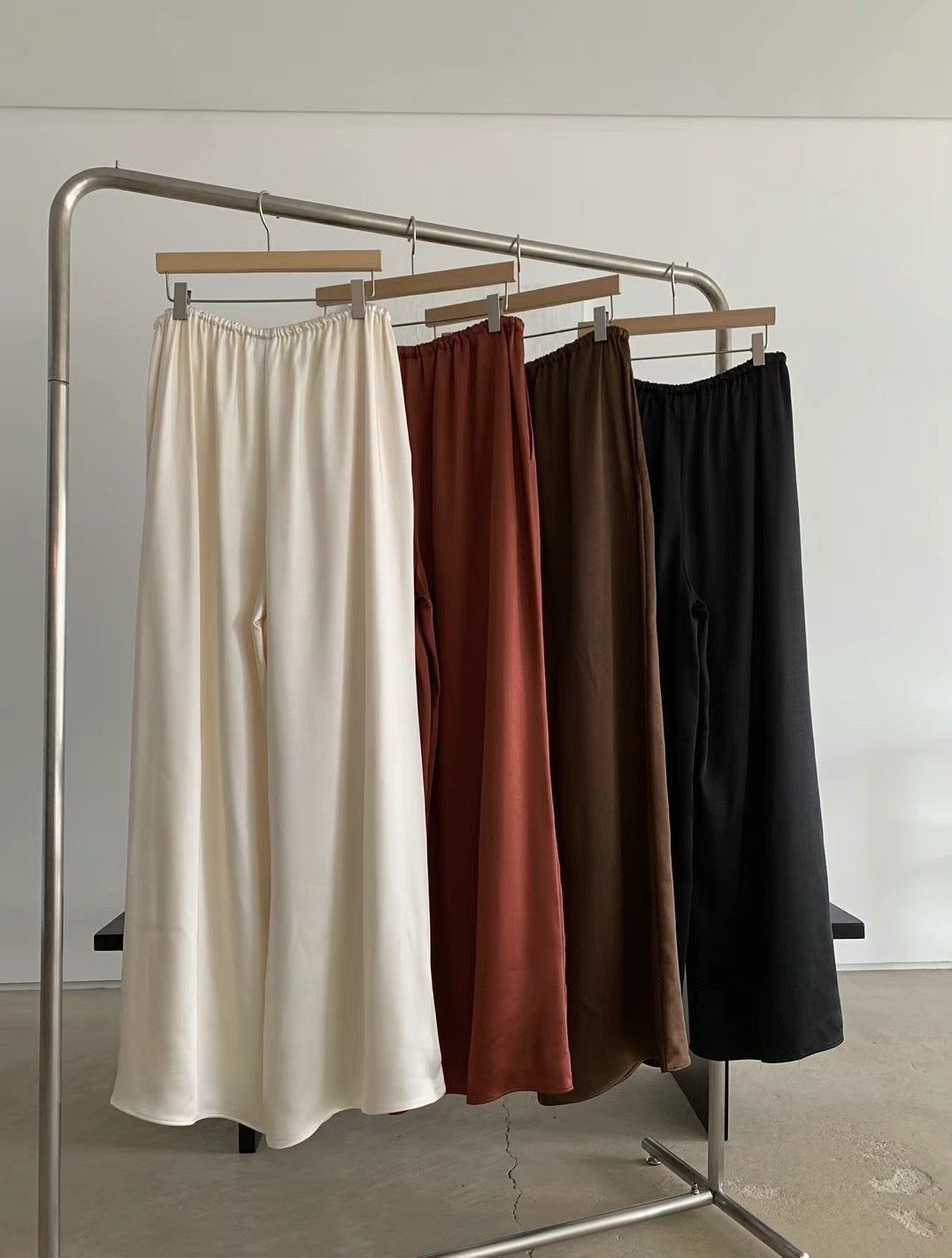 SATIN PANTS- 4 COLOURS