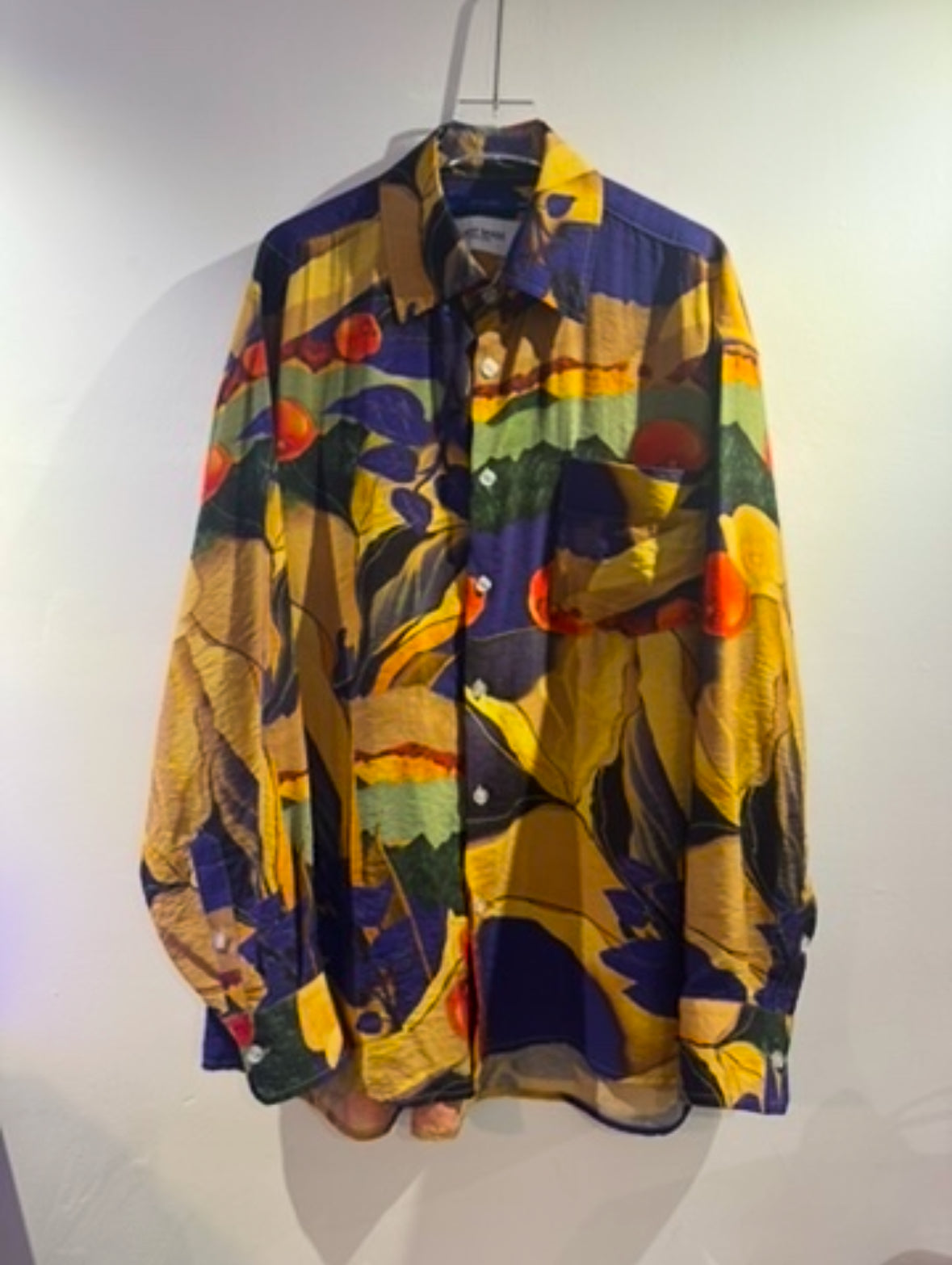 • FUSSY MADE • RETRO FLORAL PRINTED SHIRT