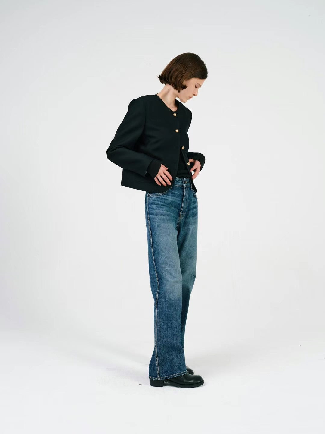 HIGH WAIST JEANS