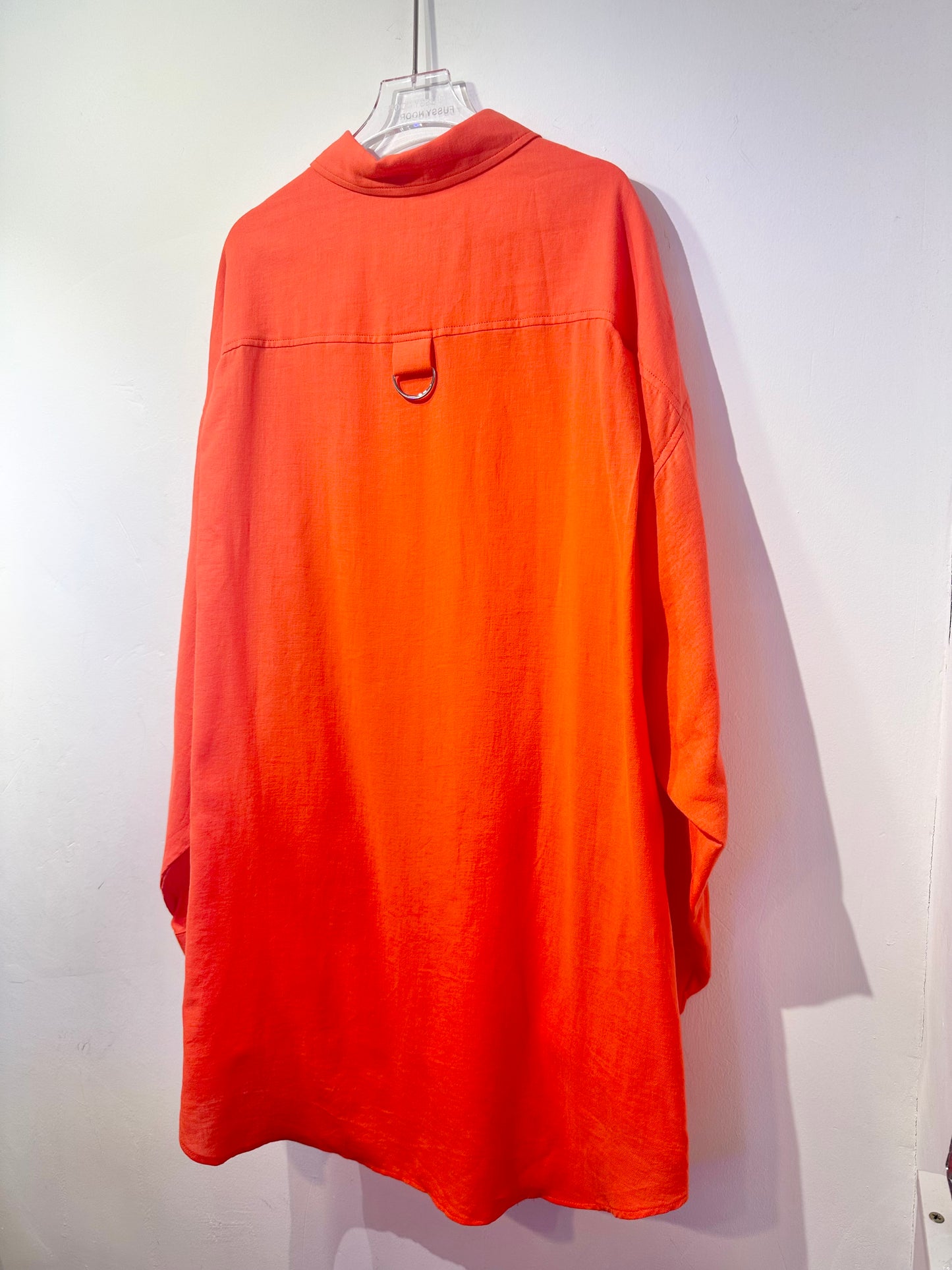 • FUSSY MADE • PUMPKIN LINEN SHIRT