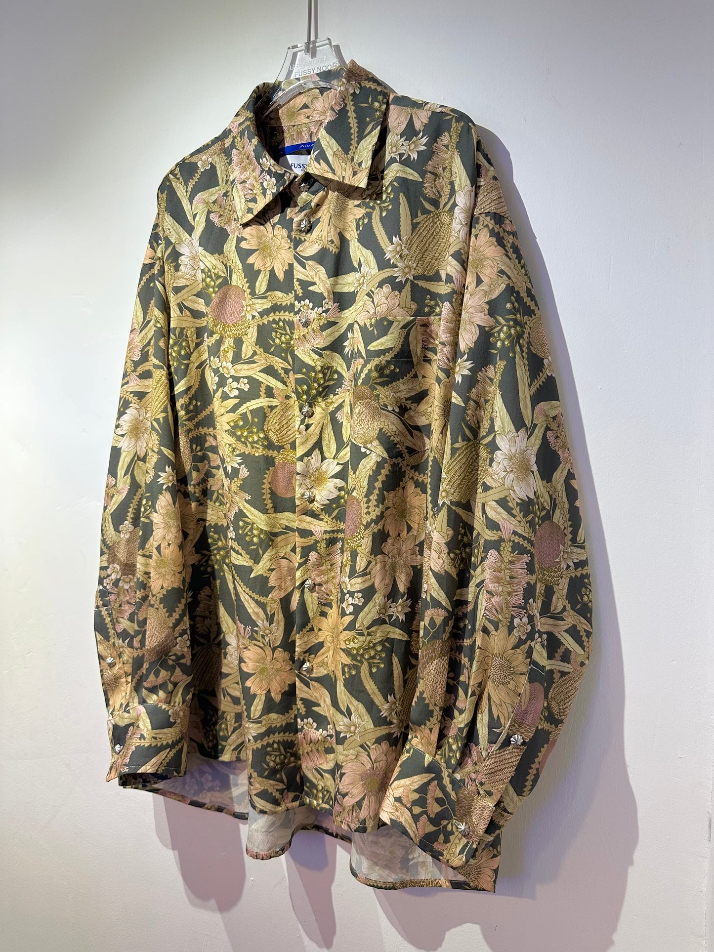 • FUSSY MADE • GOLDEN HAWK PROTEA SHIRT