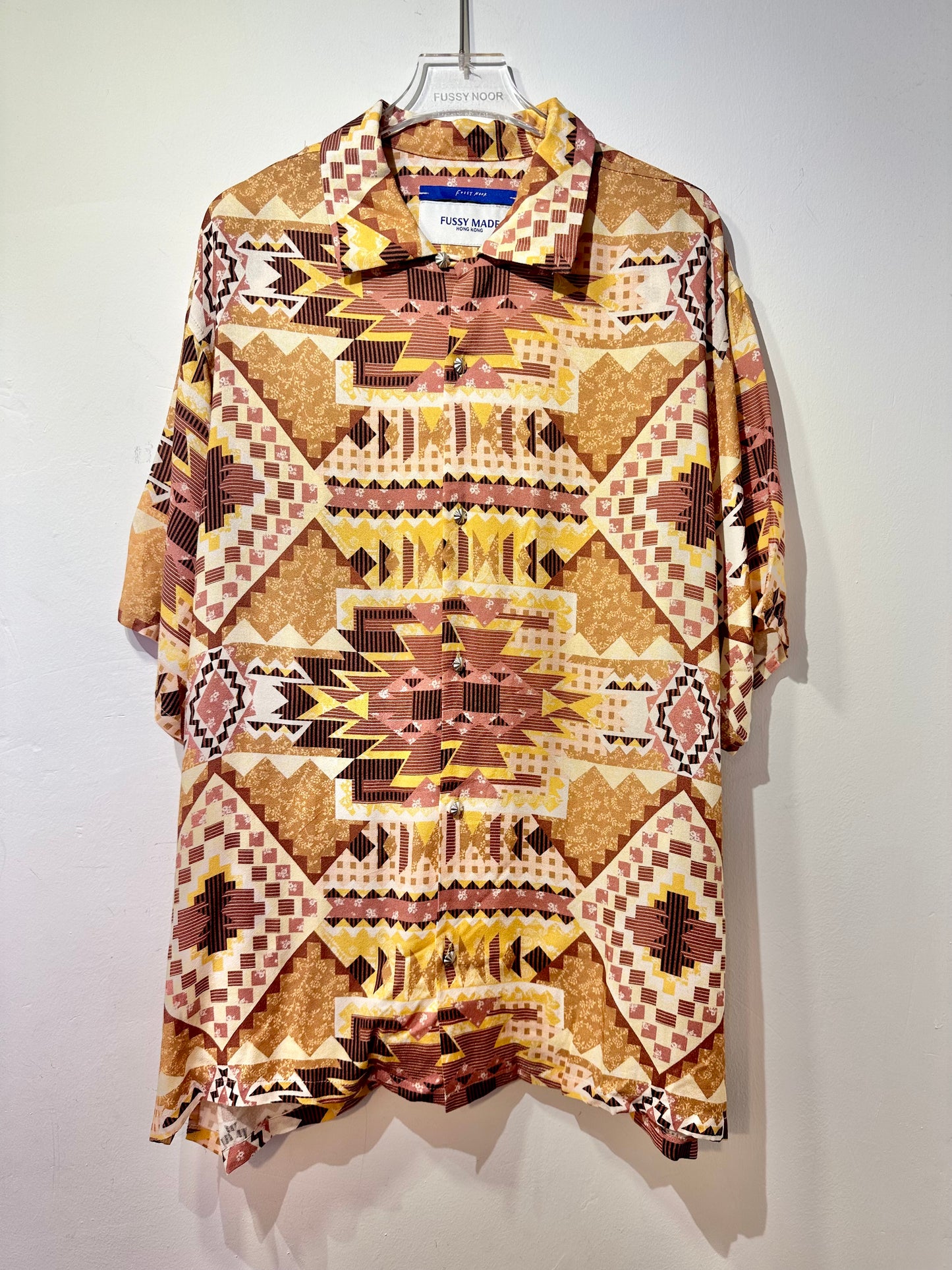 • FUSSY MADE • AZTEC JACQUARD SHIRT
