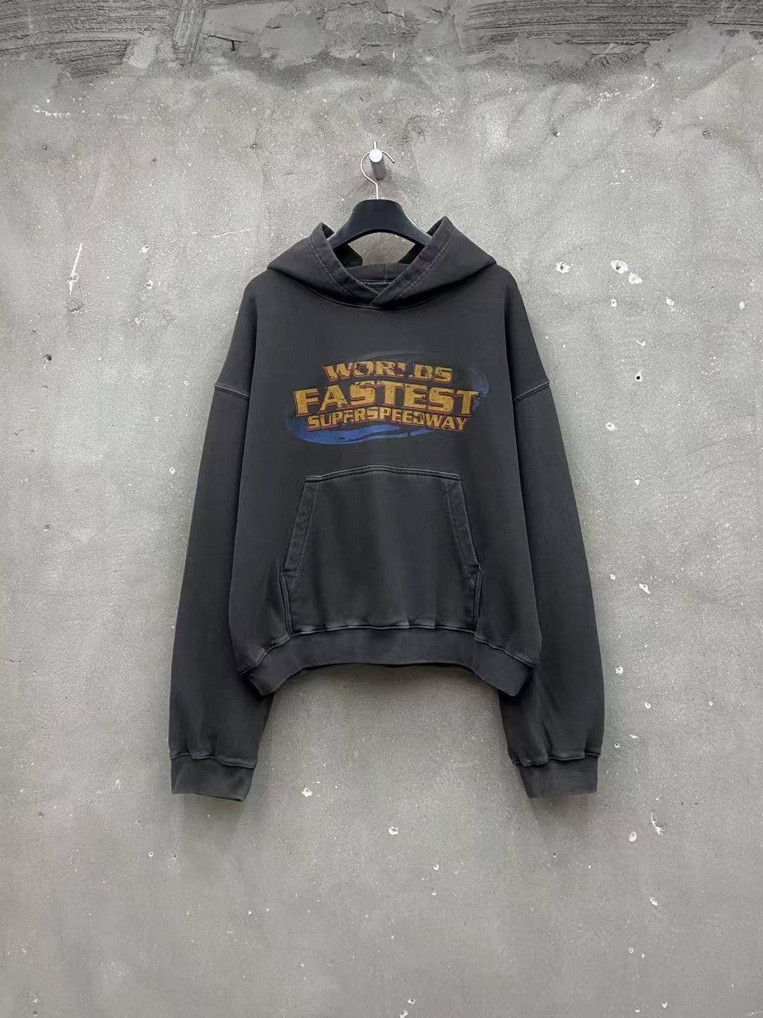 WORLDS FASTEST WAIST LENGTH HOODIE
