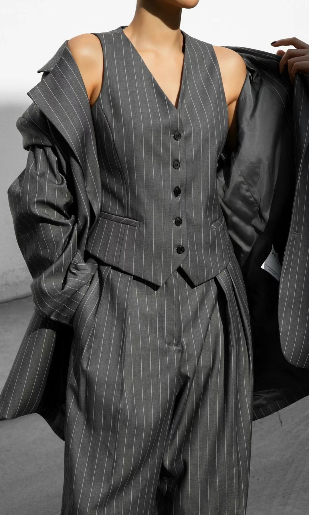 STRIPE SET (BLAZER)
