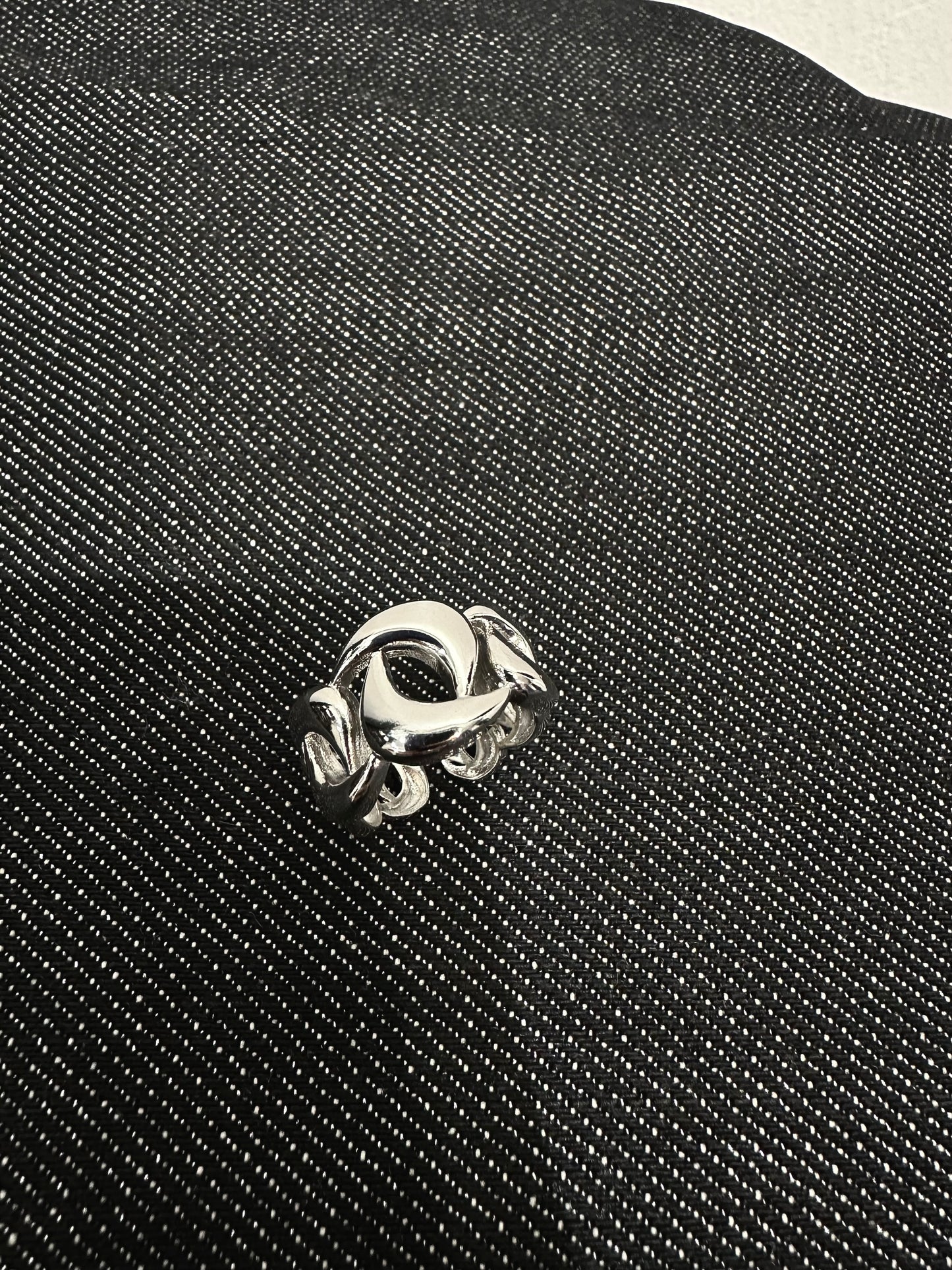 925 BOOMERANG RING