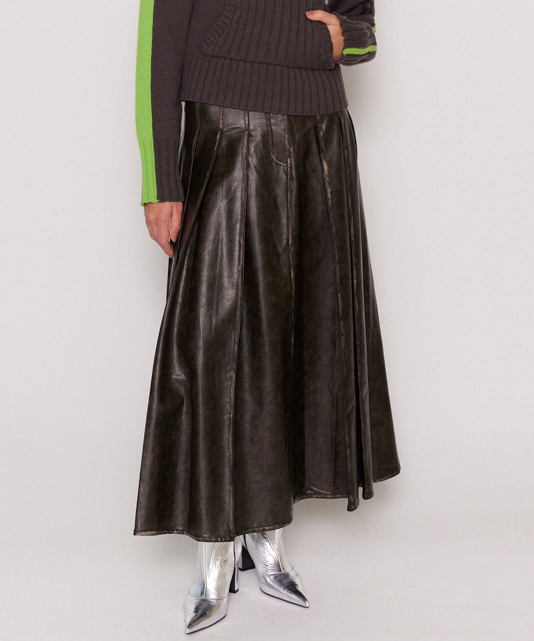 JAPAN PU SKIRT