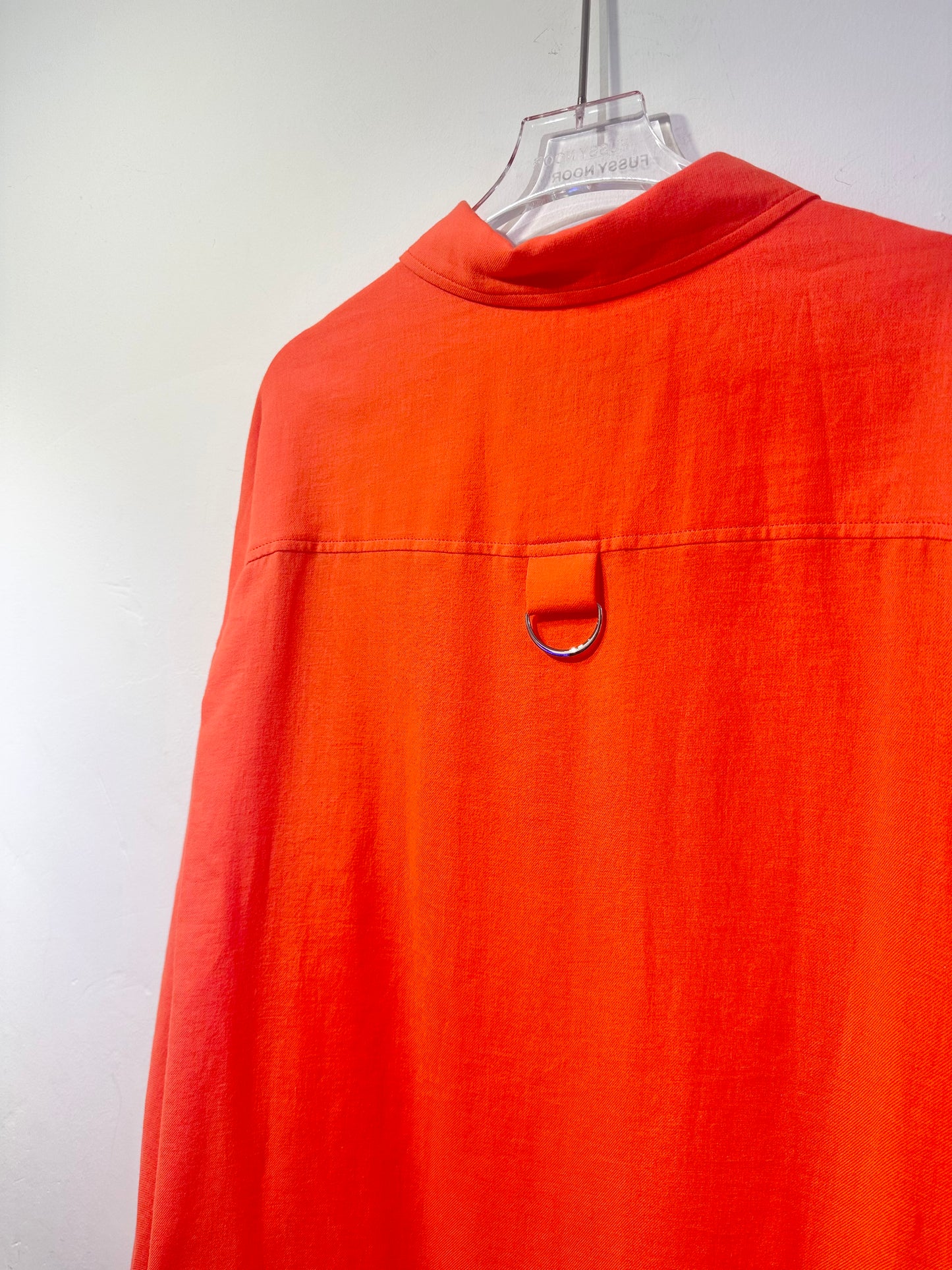 • FUSSY MADE • PUMPKIN LINEN SHIRT