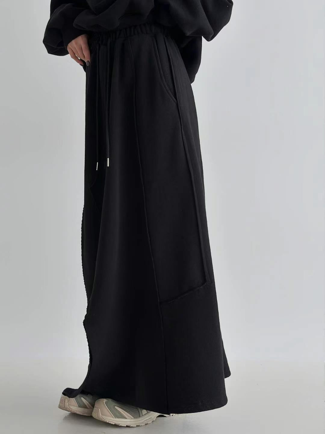 A CUT COTTON SKIRT- 2 COLOURS