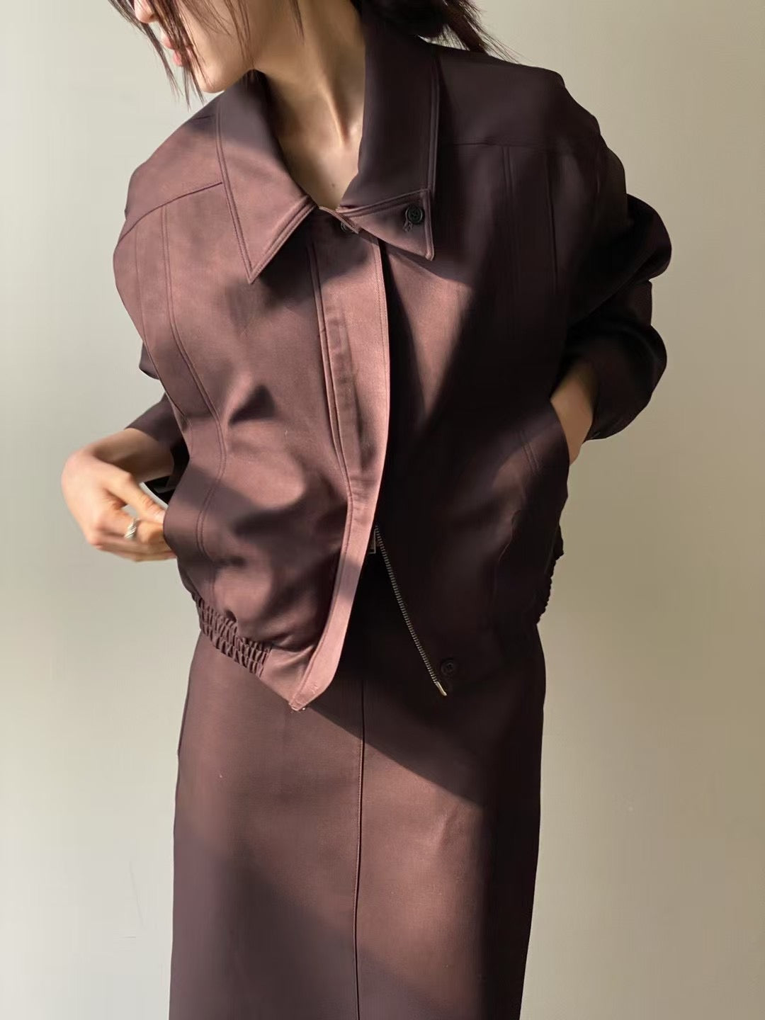 SLIM CUT PENCIL SKIRT