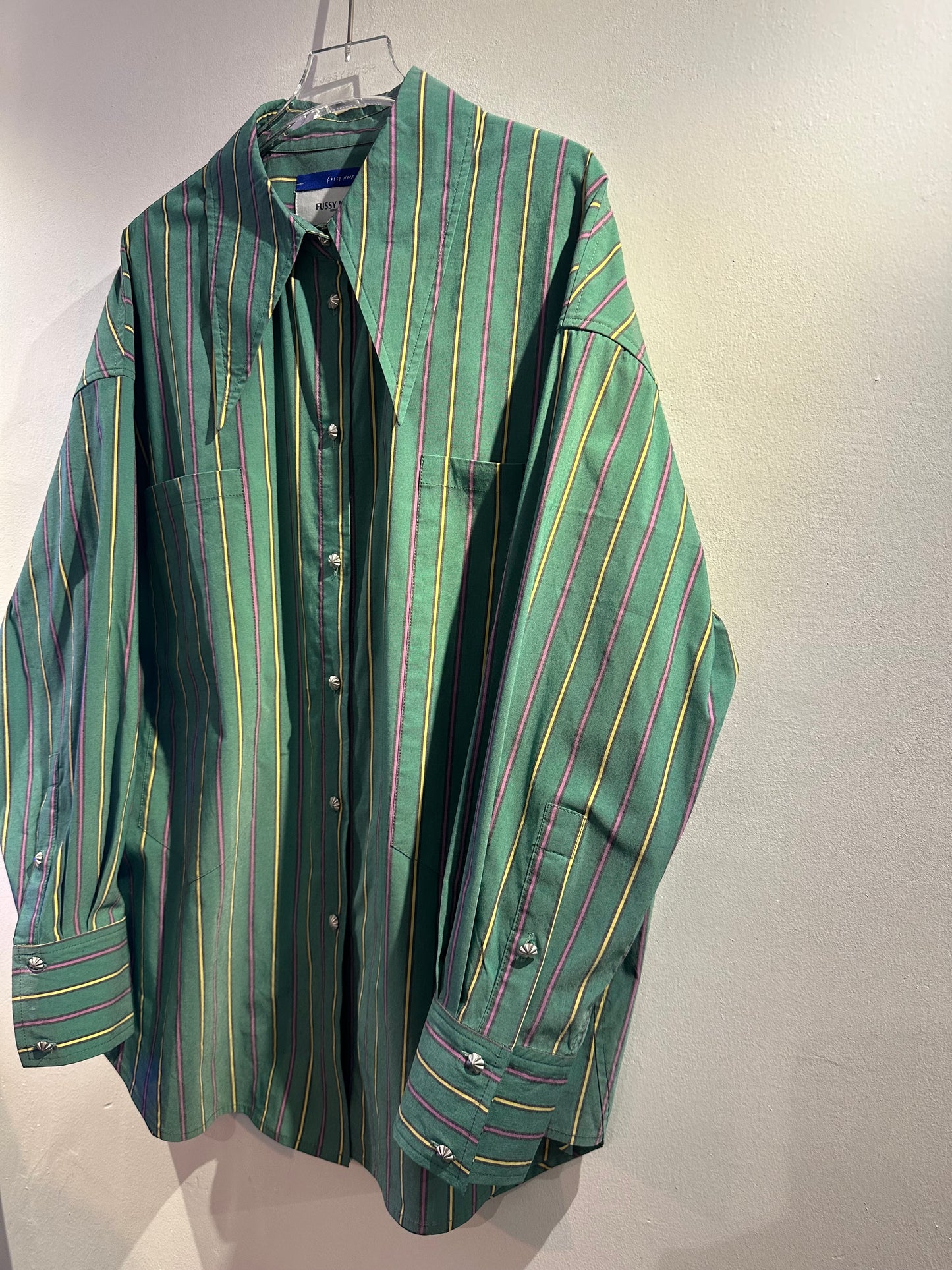 • FUSSY MADE • FADE STRIPE SHIRT