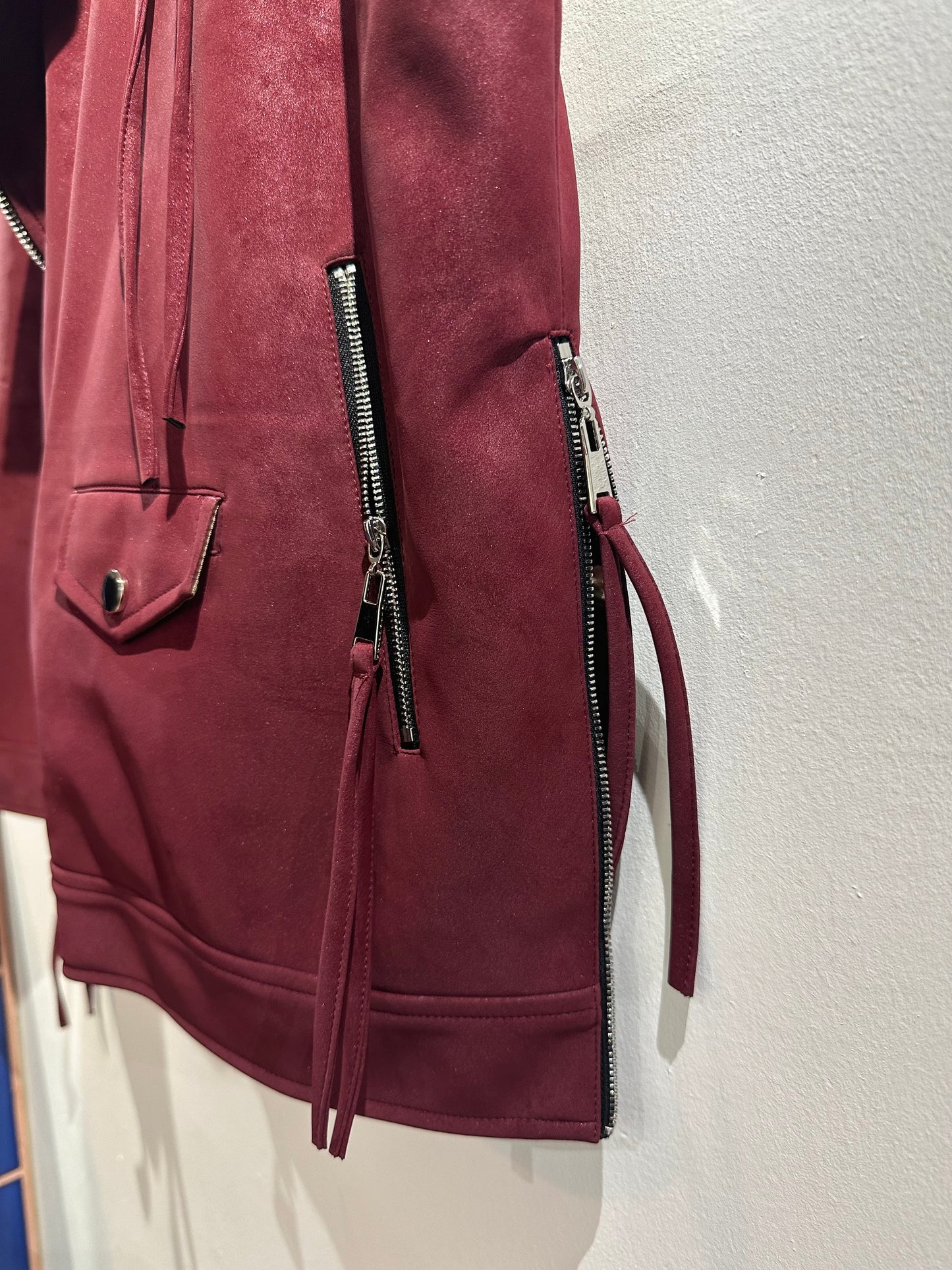 • FUSSY MADE • PU LEATHER BIKER