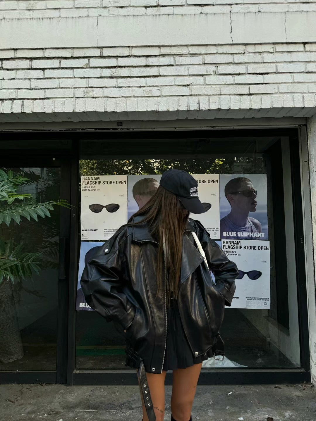 SHEEPSKIN LEATHER BIKER