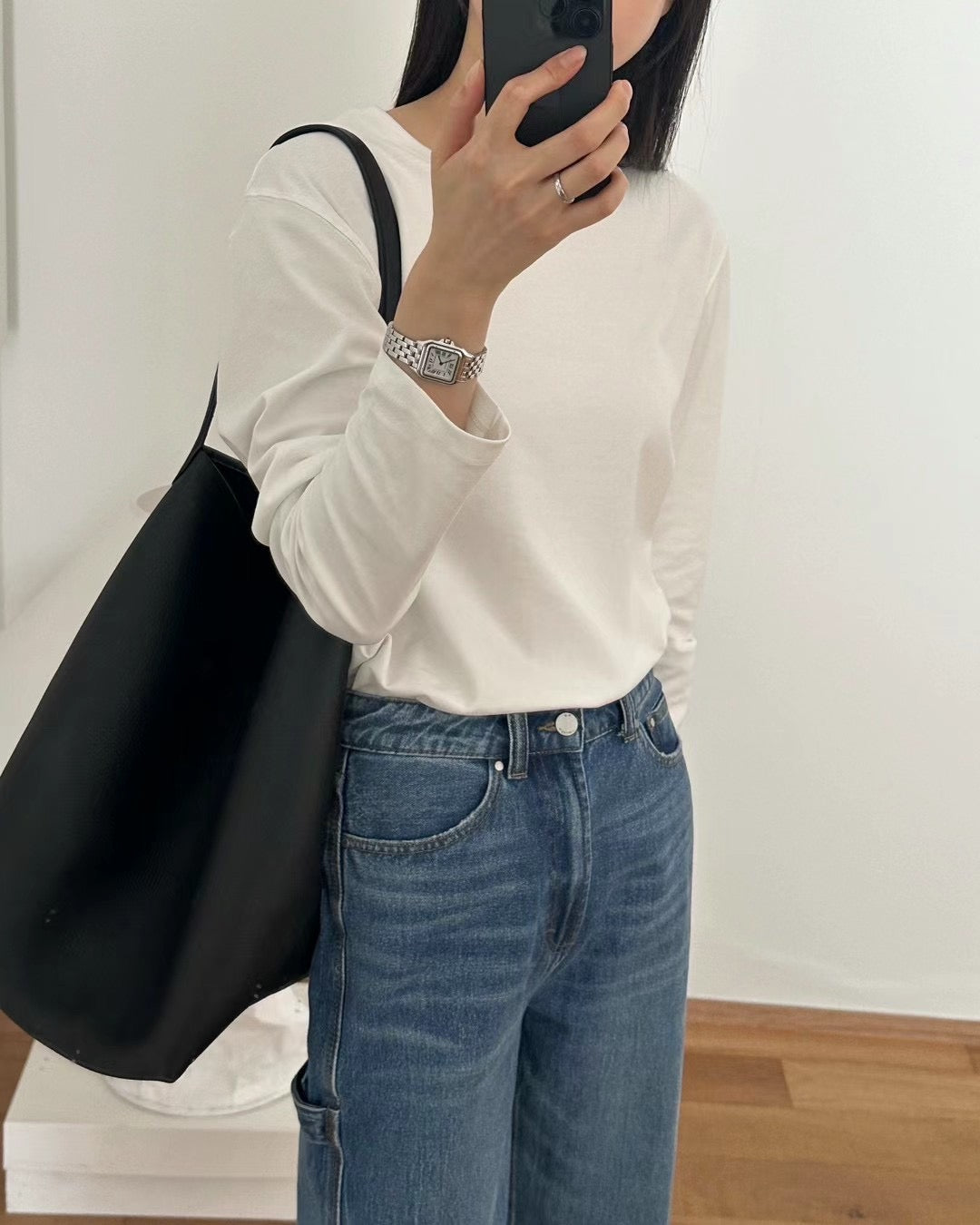 DAILY SILK COTTON TEE