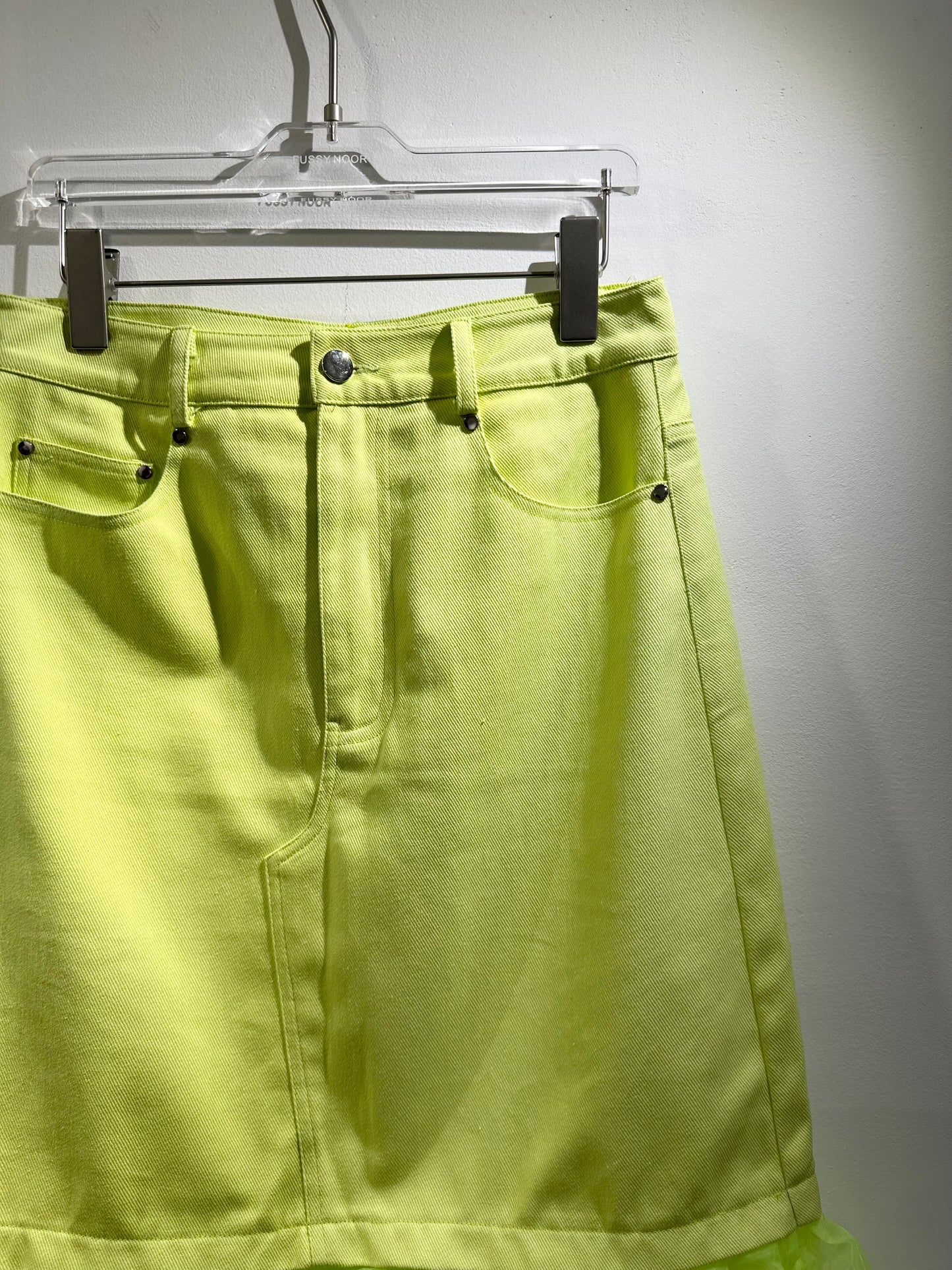 • FUSSY MADE • TWO PANNEL TIERED SKIRT