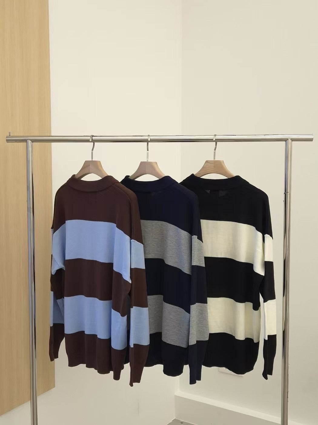 SOFT SILK POLO TOP