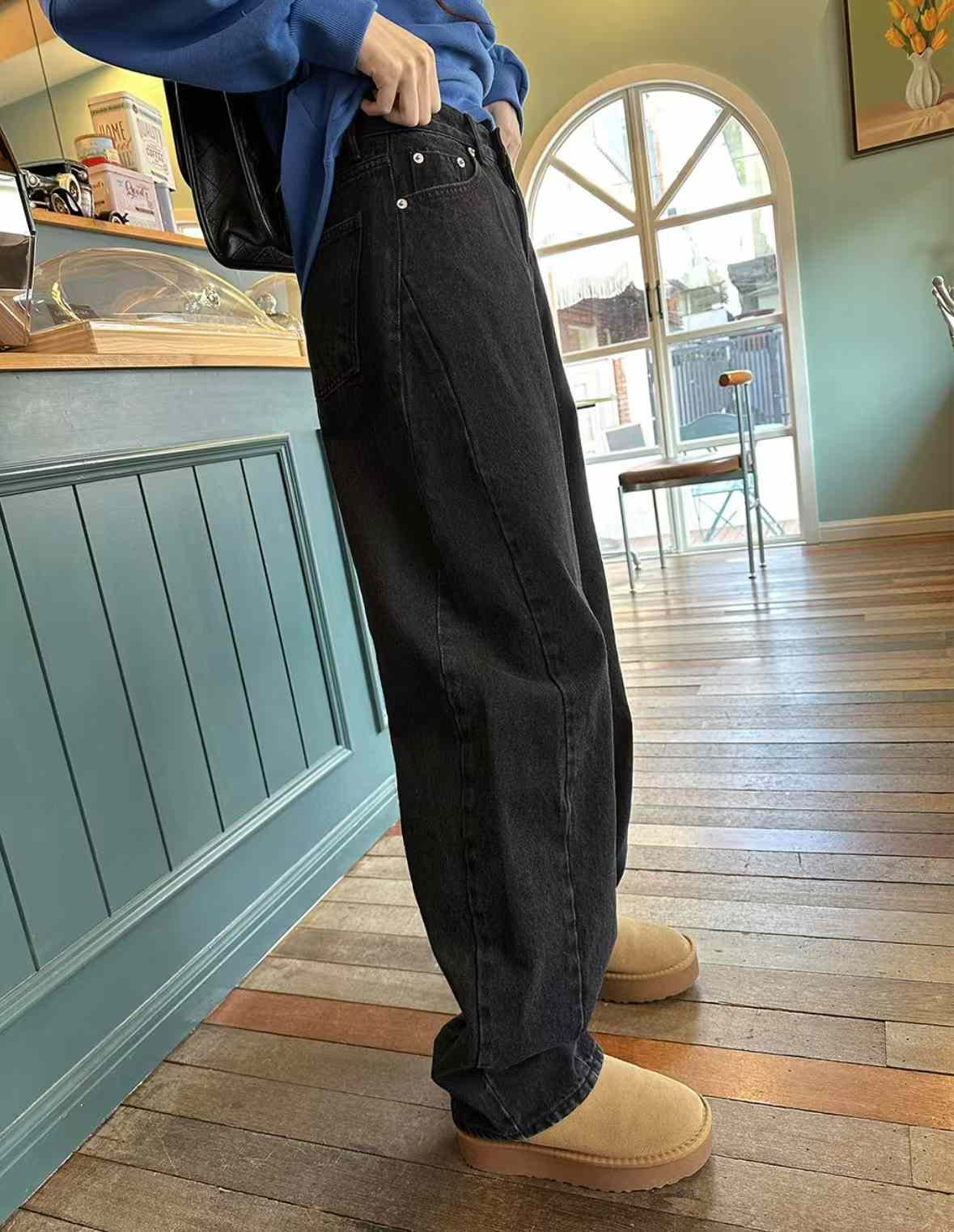DOUBLE SIDE SEAM JEANS