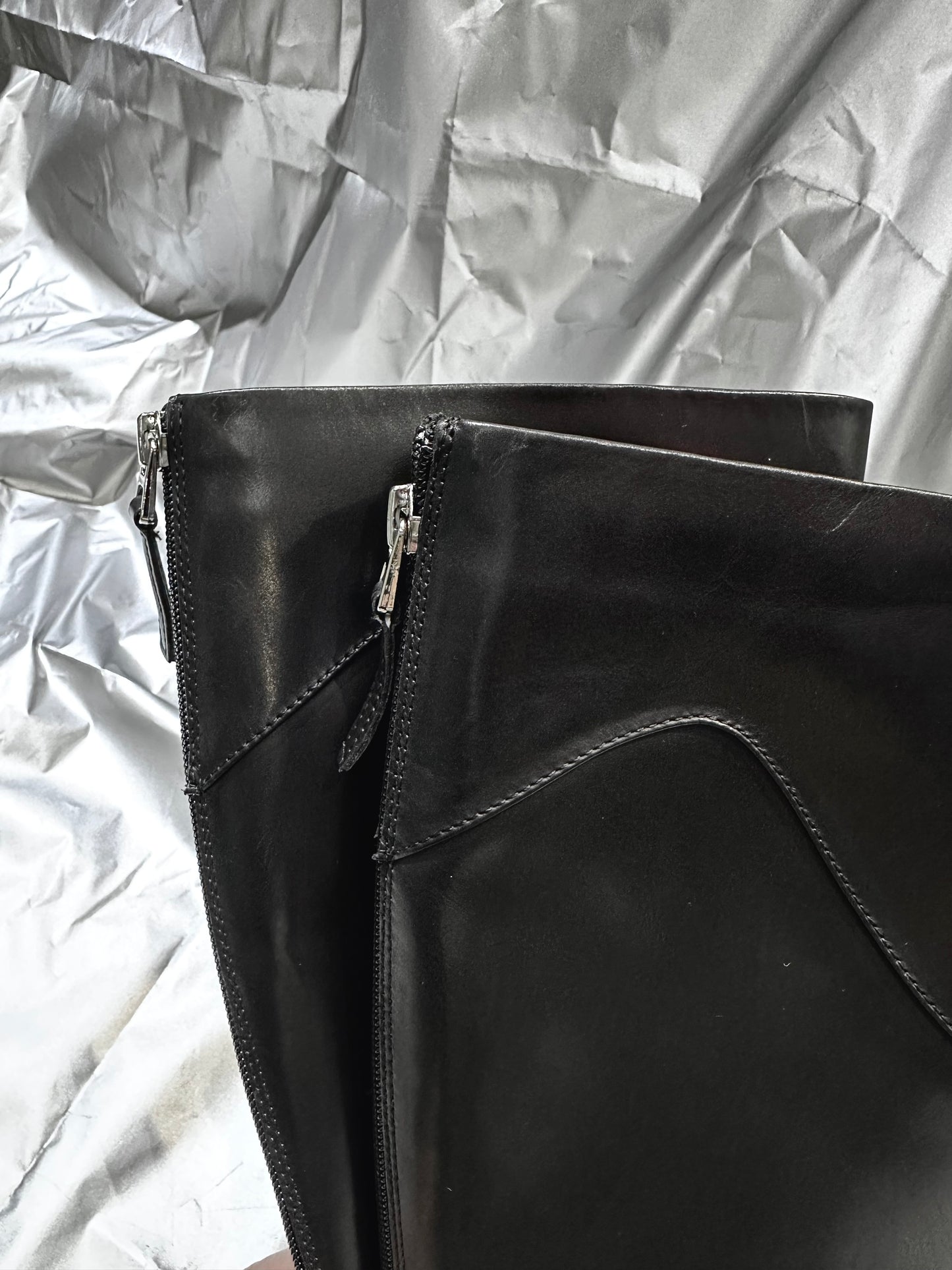 CALF LEATHER BOOTS