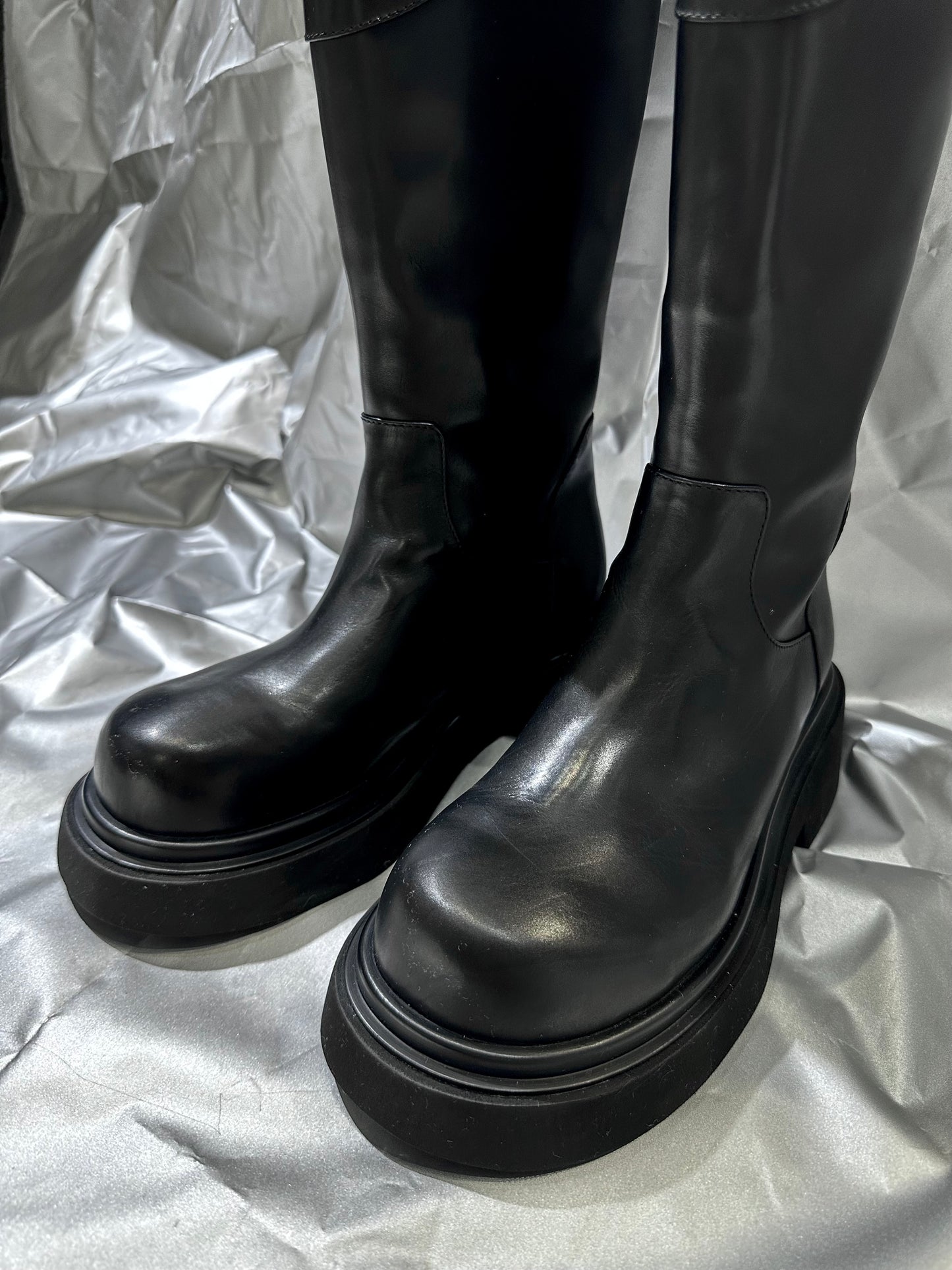 CALF LEATHER BOOTS