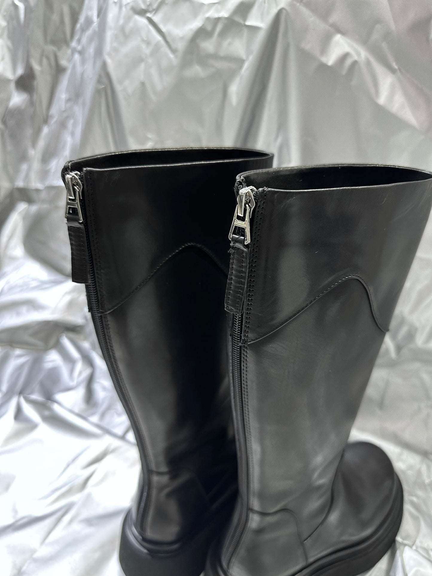 CALF LEATHER BOOTS