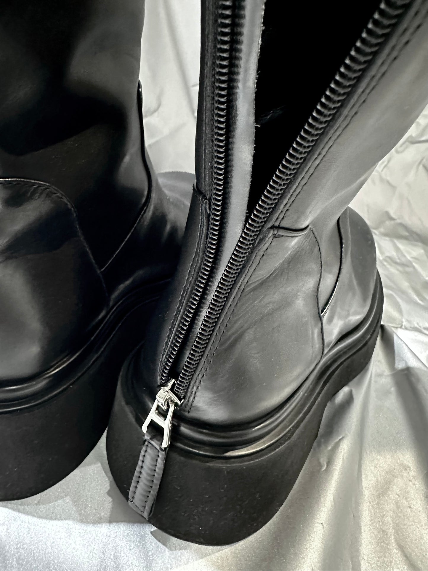 CALF LEATHER BOOTS