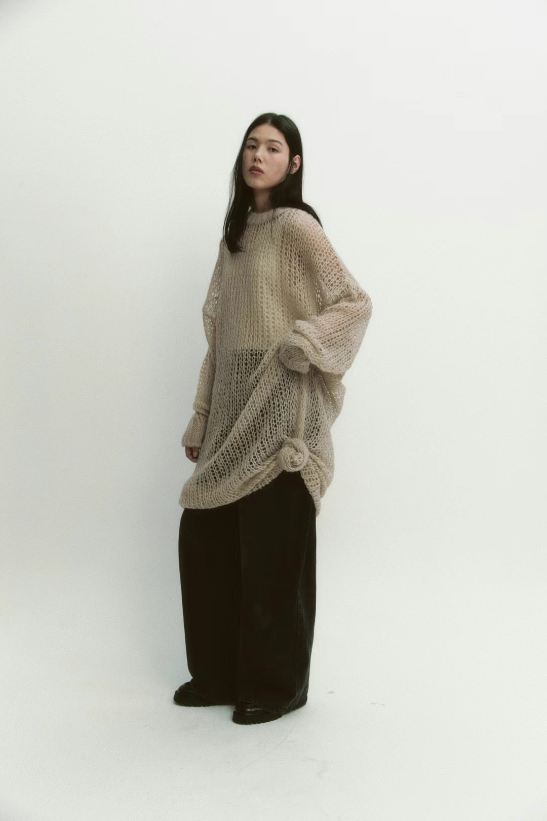 VERY LONG KNIT