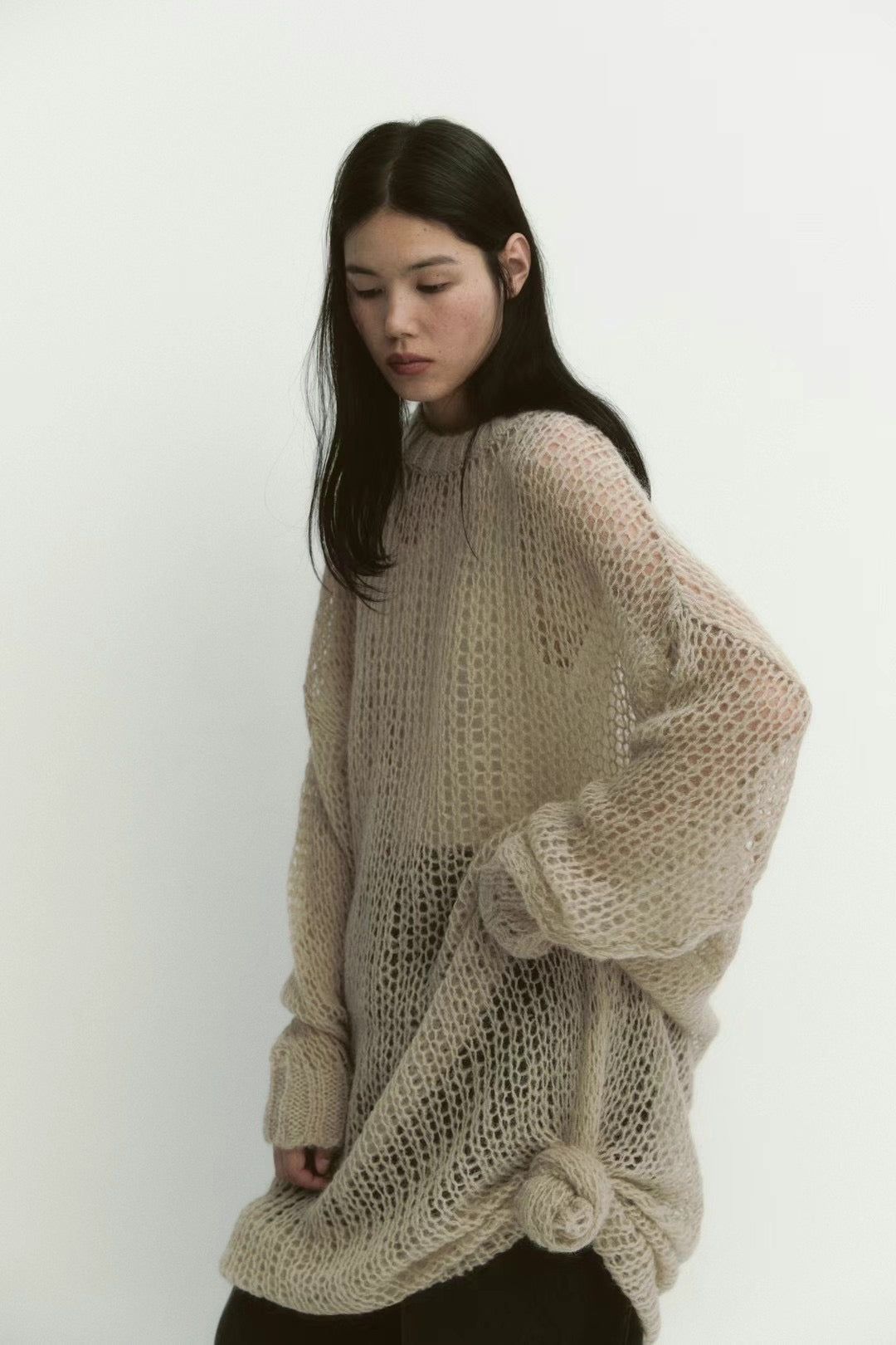 VERY LONG KNIT