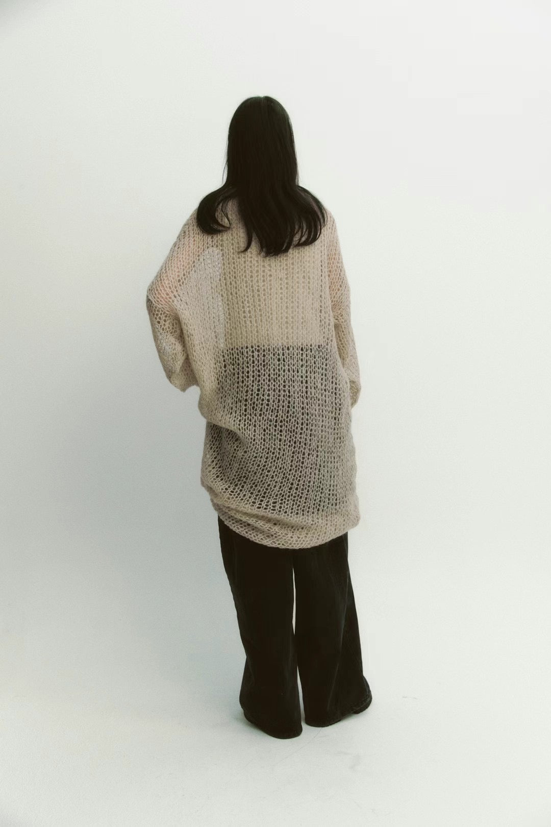 VERY LONG KNIT