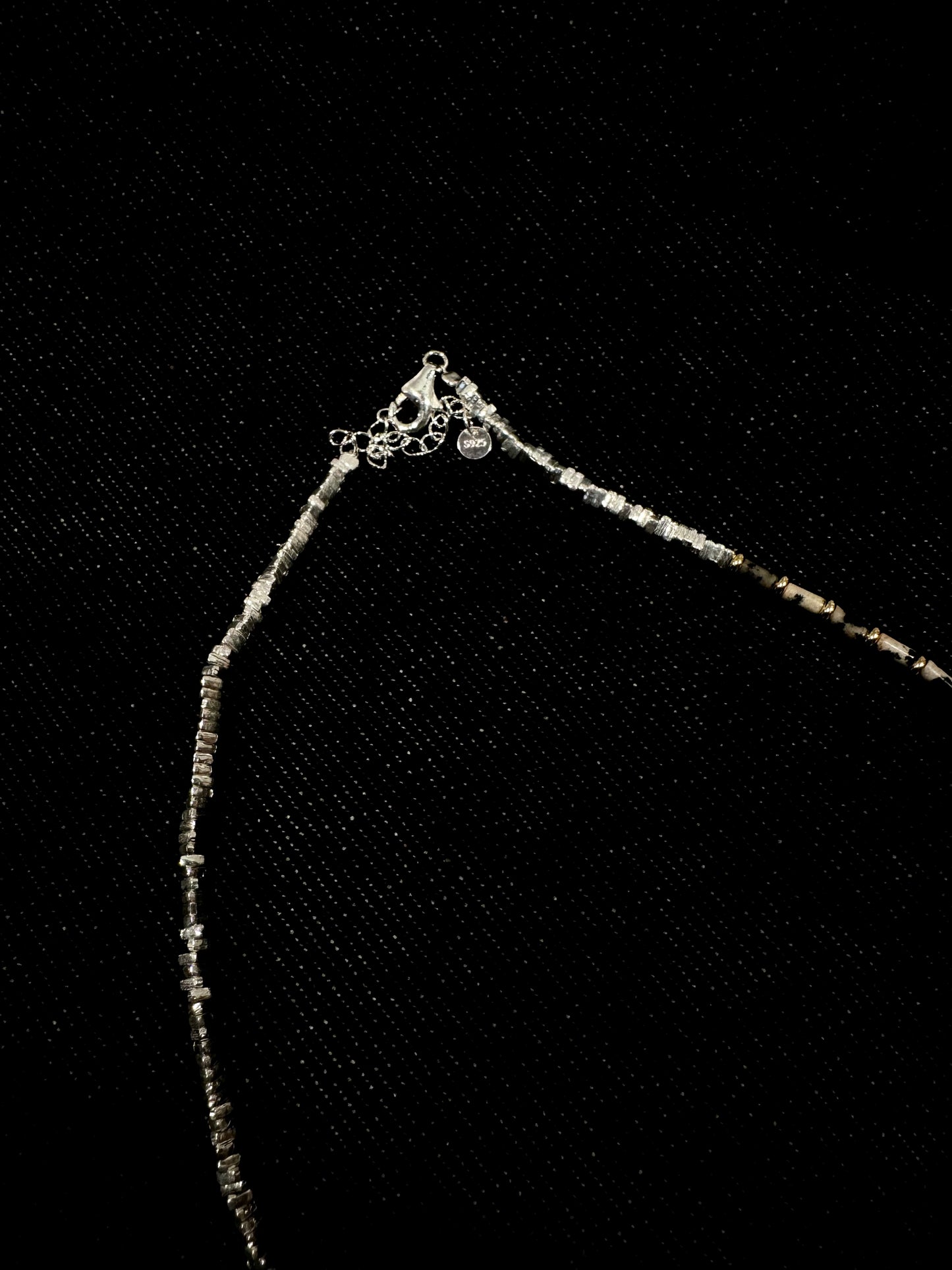 925 VARIOUS STONE NECKLACE