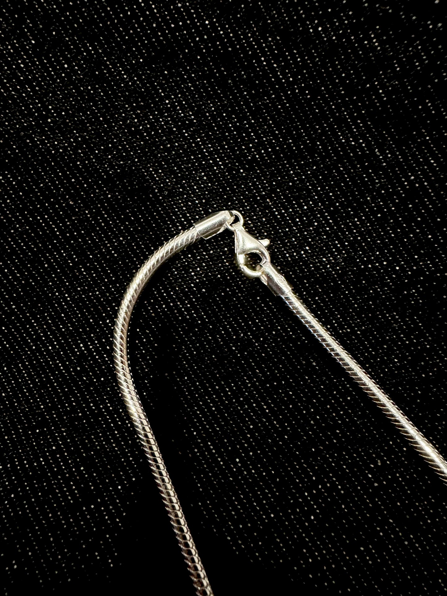 925 TUBE BONE CHAIN NECKLACE